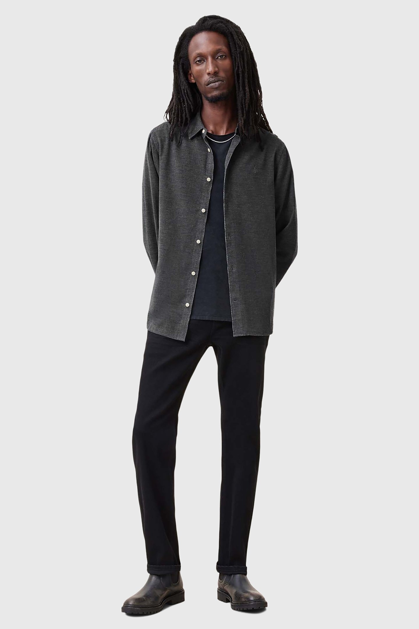 LORELLA LS SHIRT ASHER GREY 3