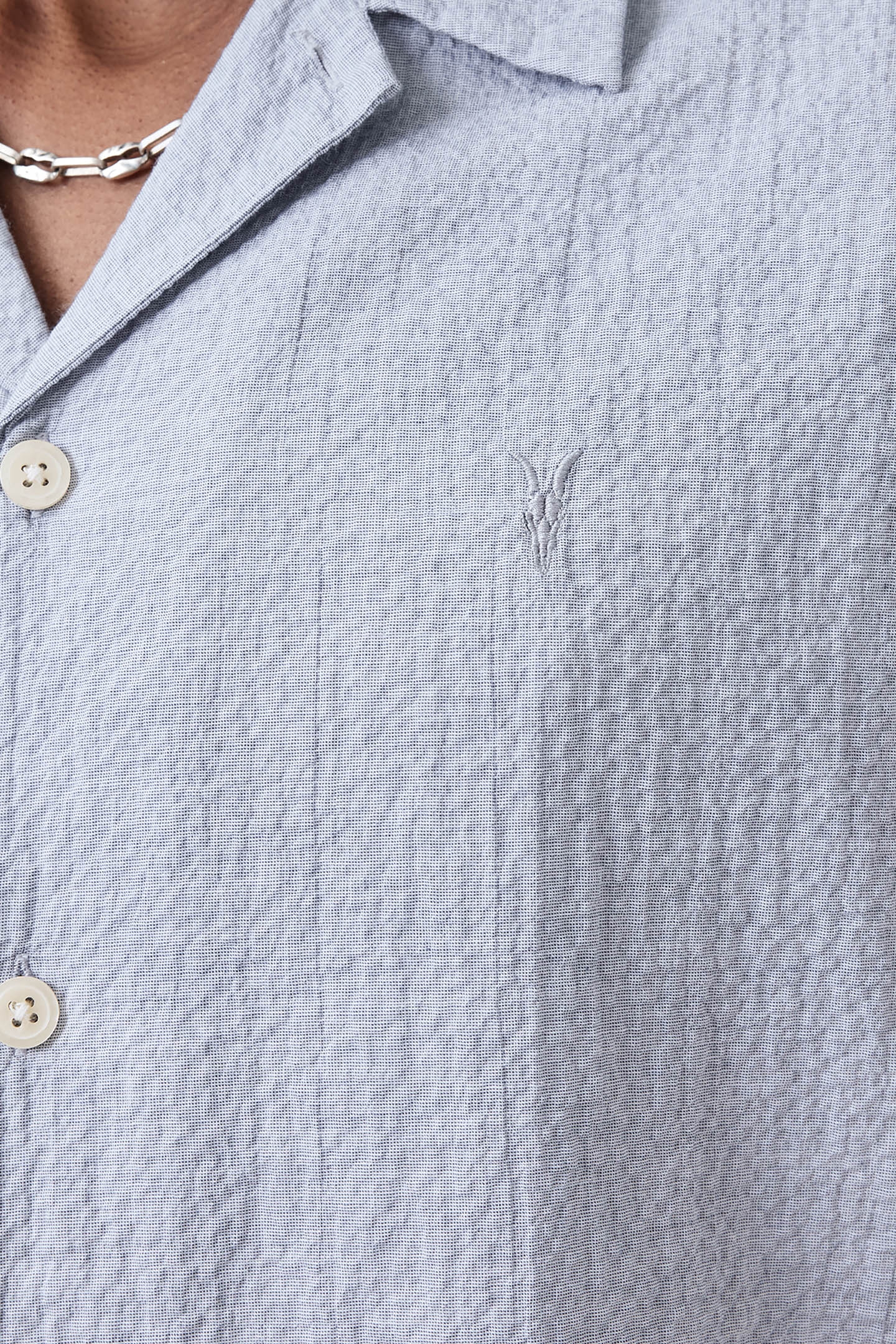 VALMER SS SHIRT BLUEBERRY BLUE 8