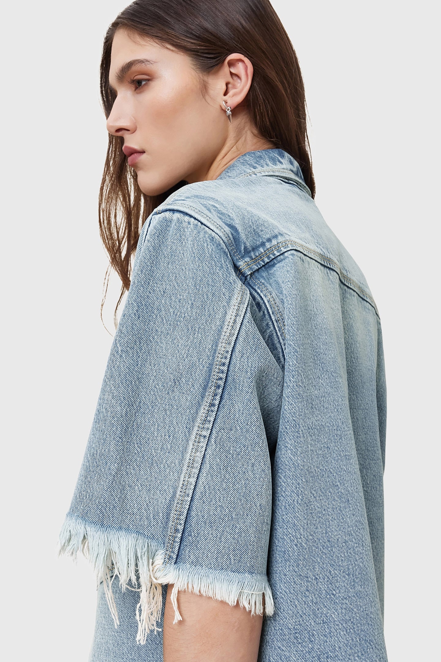 FAYE SS DENIM DRESS LIGHT INDIGO 7