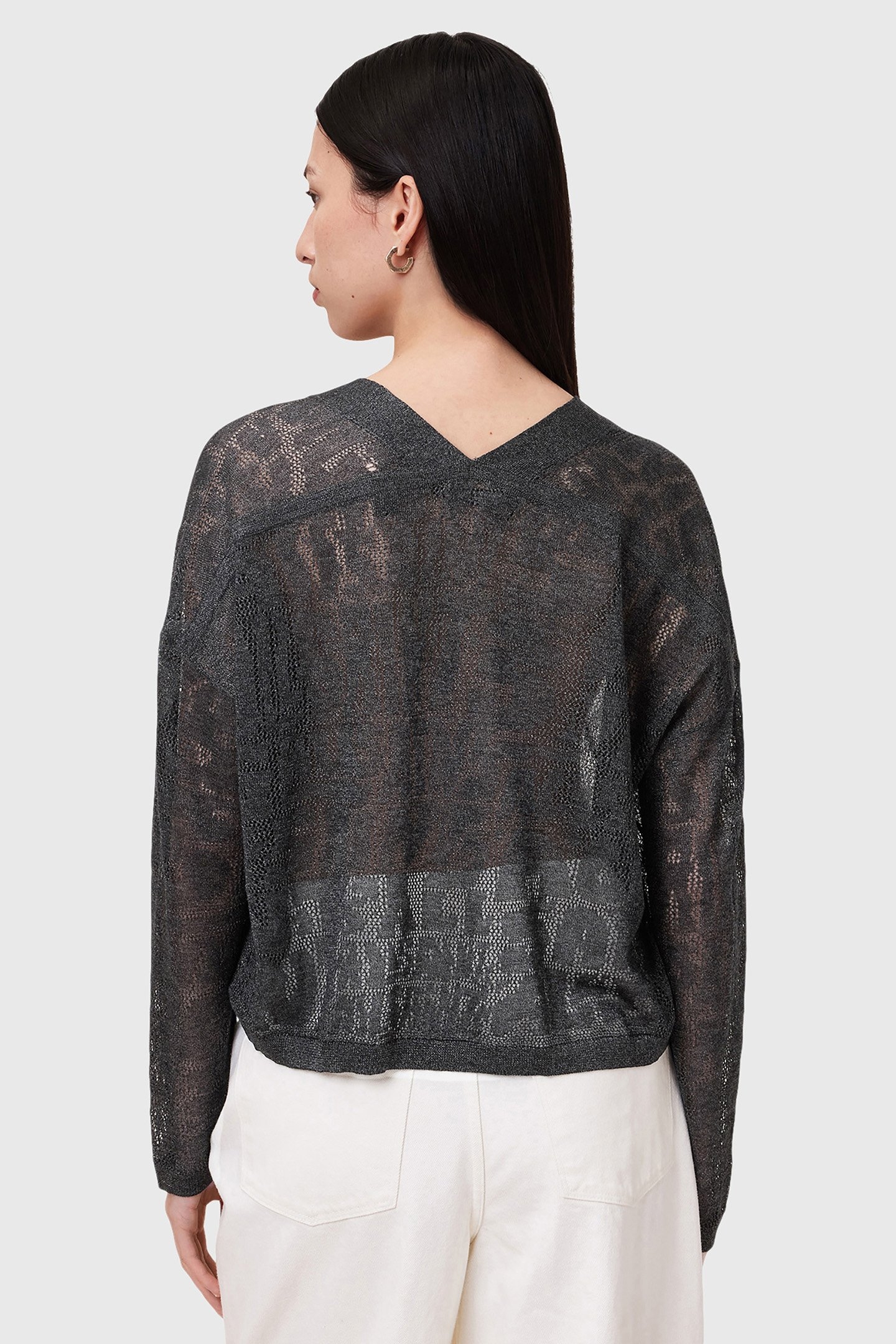 KAITO V NECK CARBON GREY 2