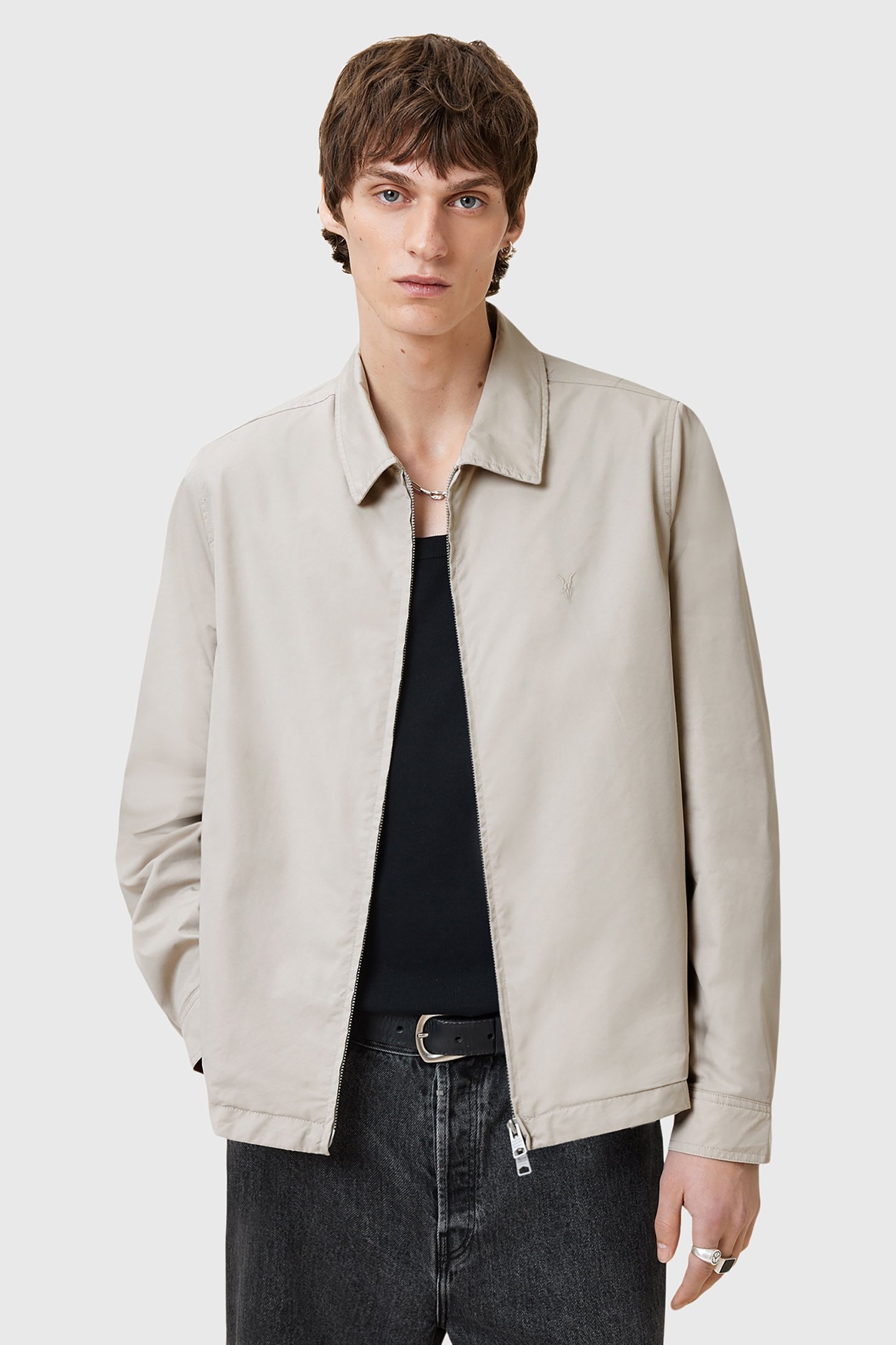 TREY JACKET FEATHER TAUPE 1