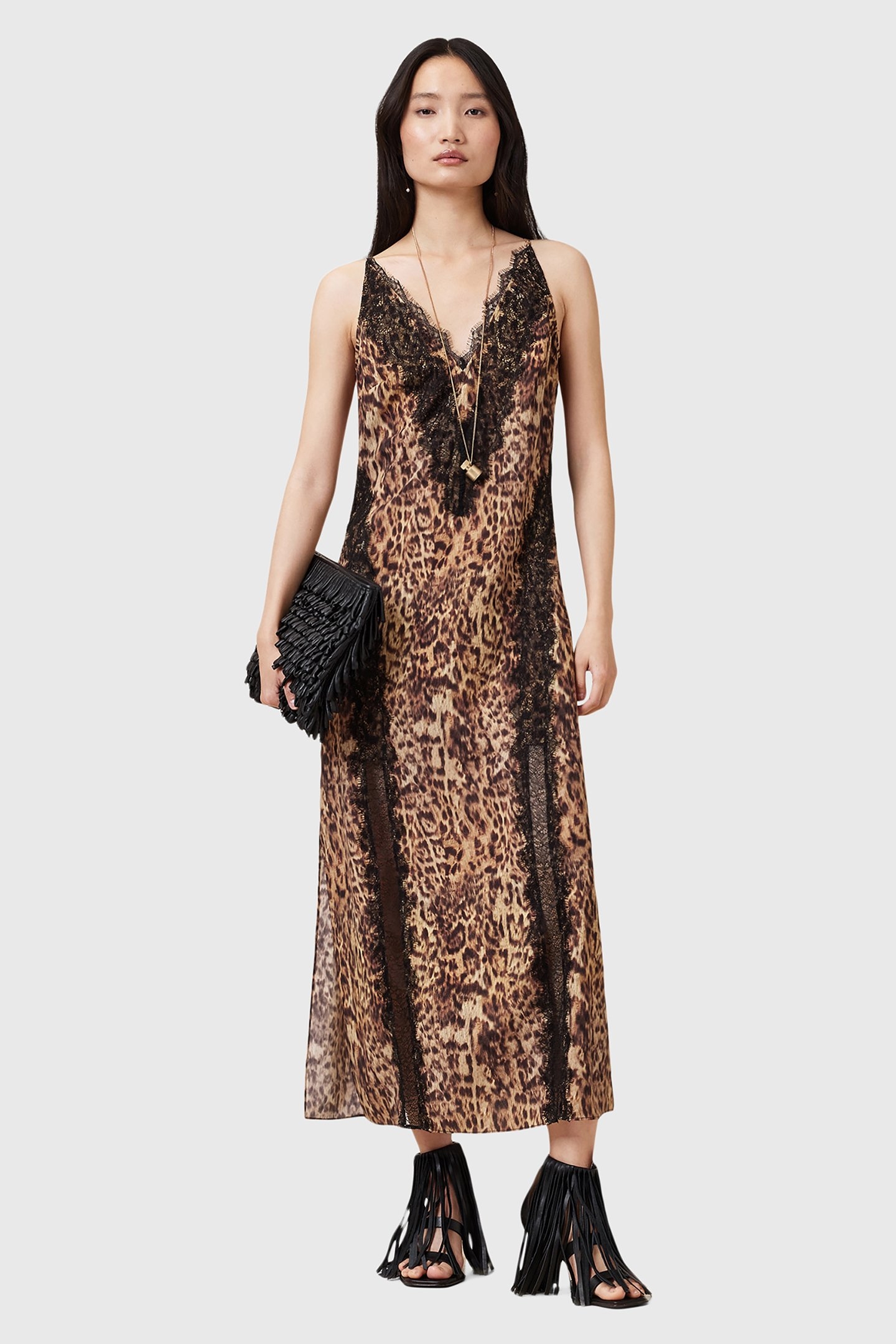 MELIA DRESS EVIA GOLDEN BROWN 4