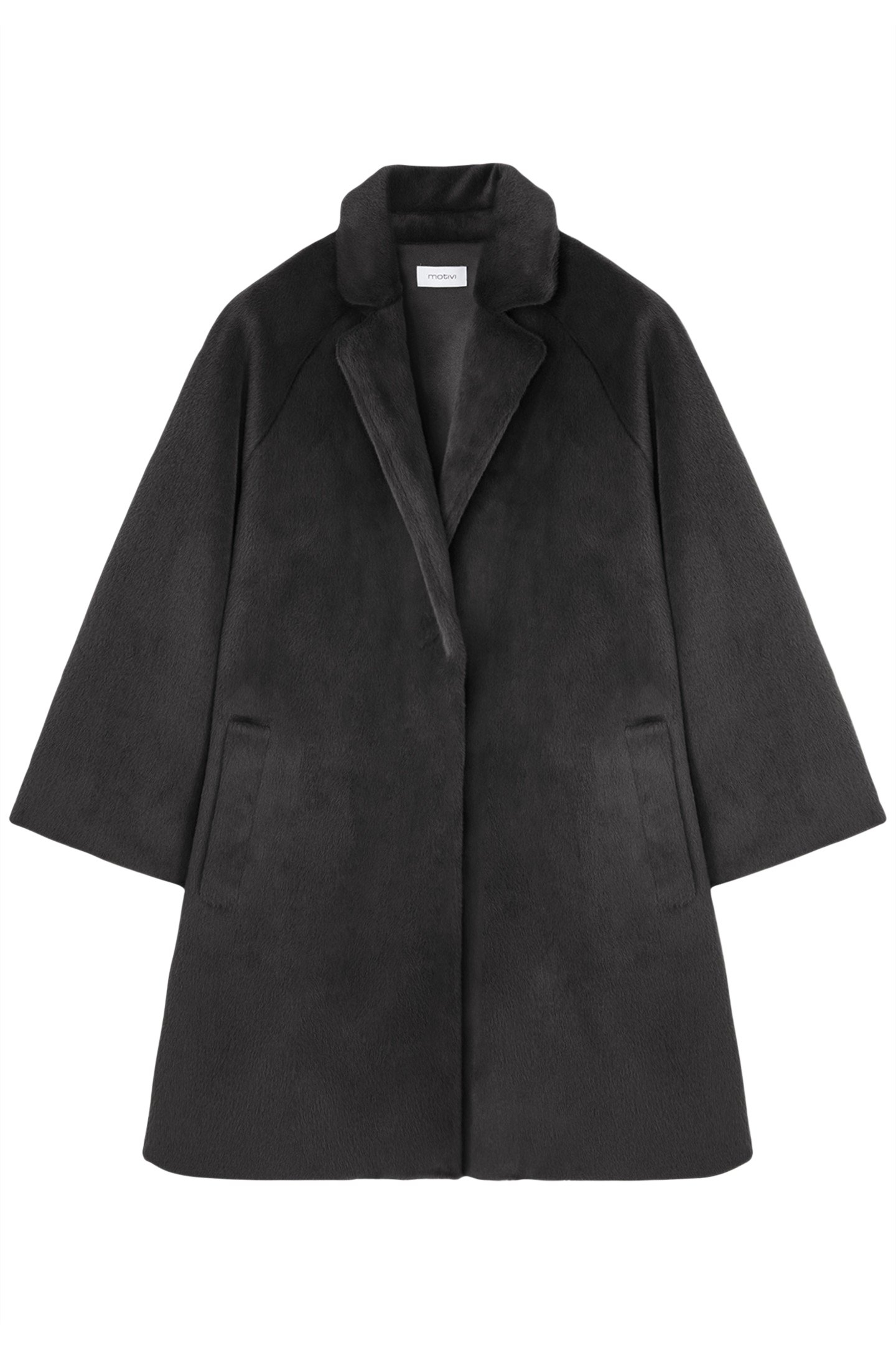 SINGLE-BREASTED TEDDY COAT GREY 3