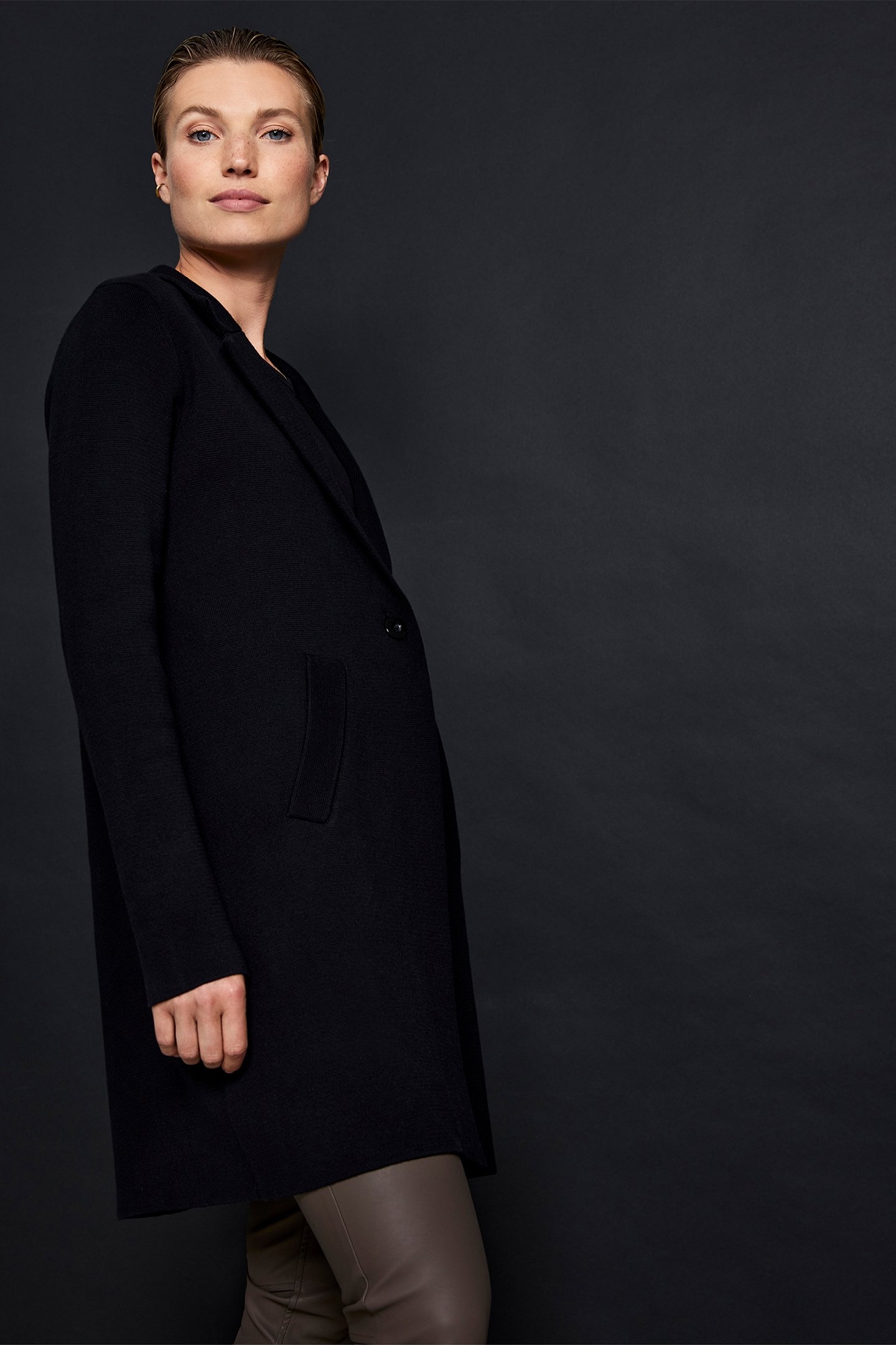 SAMMIE CARDIGAN BLACK 2