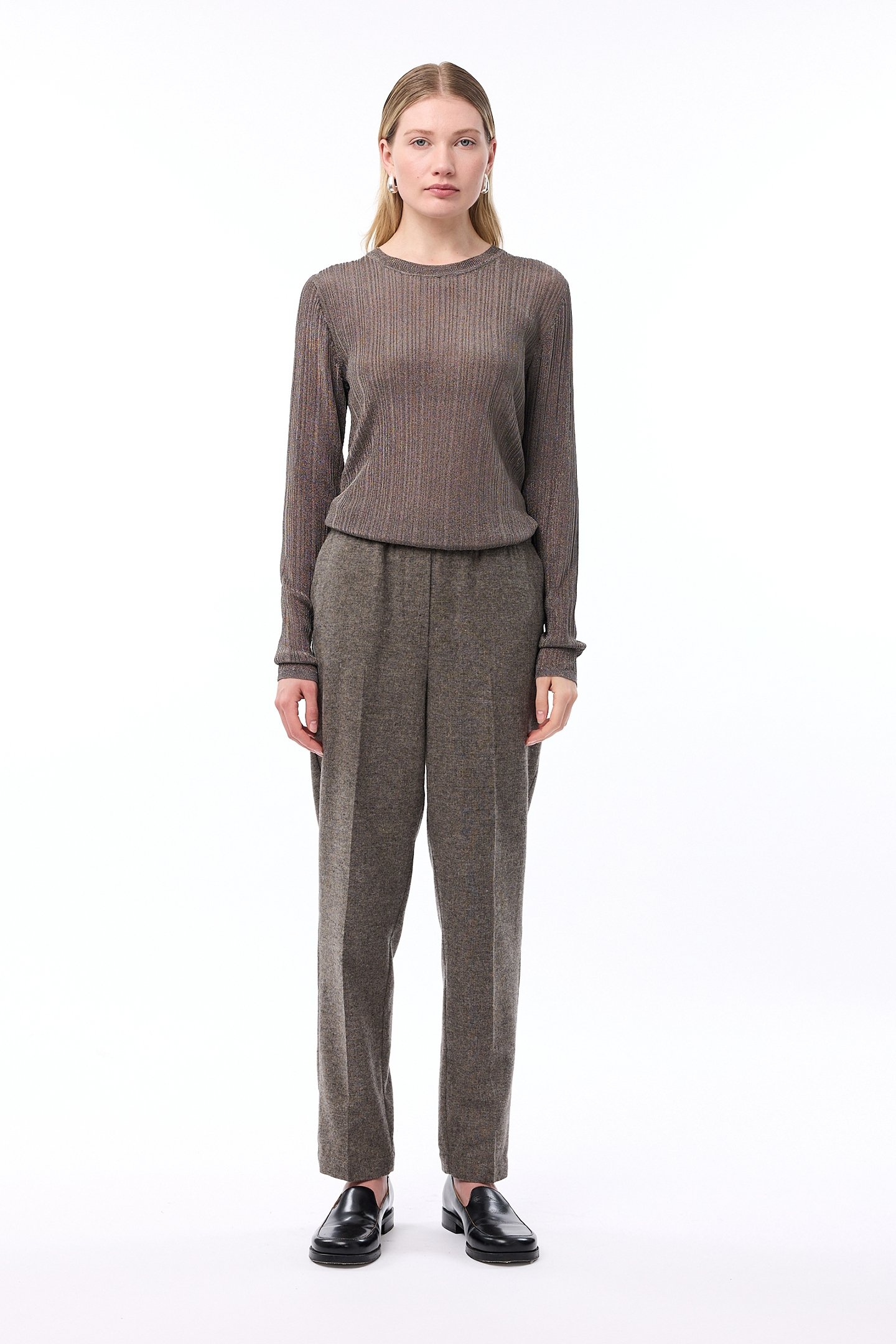 ELKE PULLOVER TAUPE 3