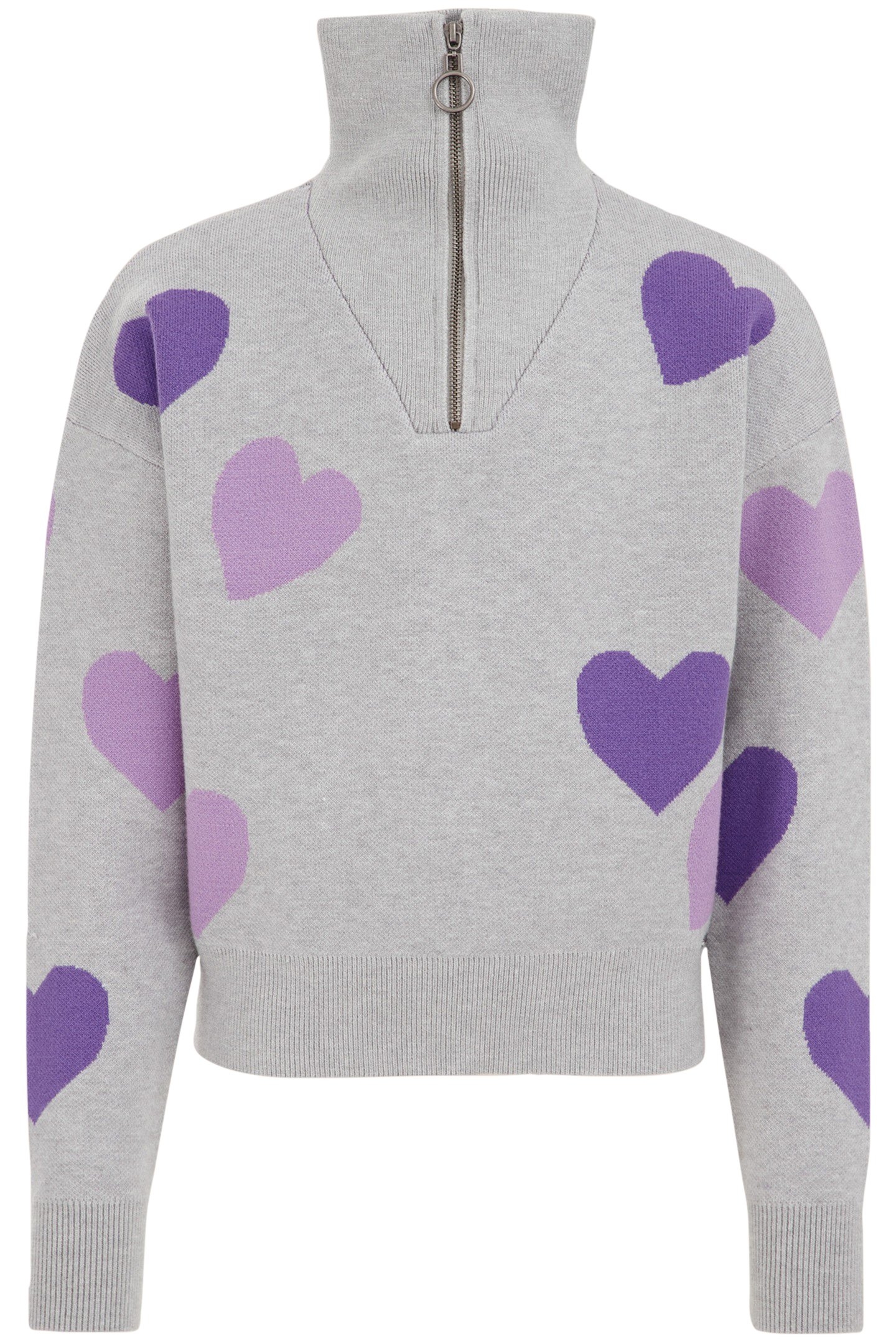 KNITTED PULLOVER GREY 3