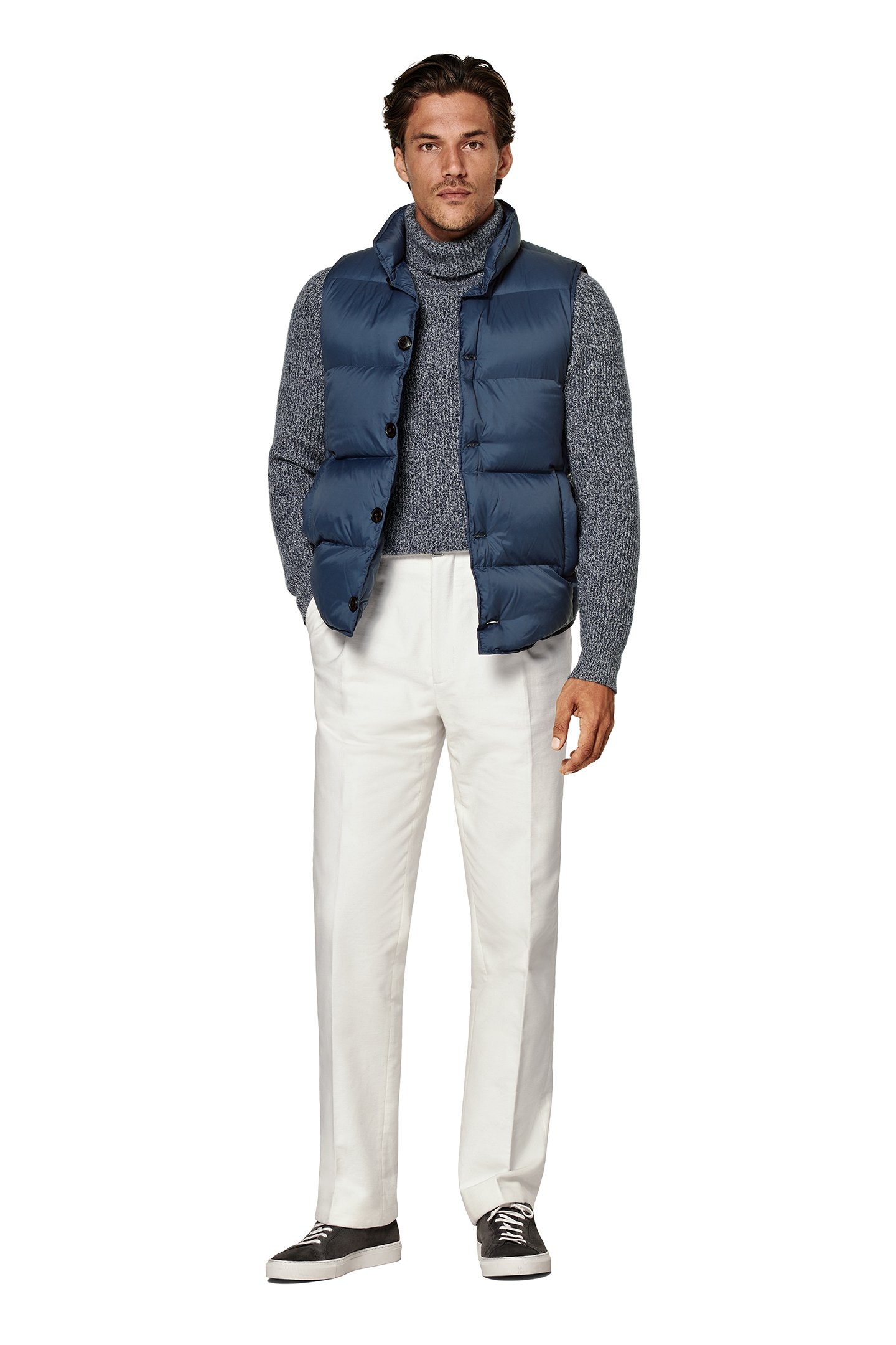 PADDEDVEST-BLUE MID BLUE 1