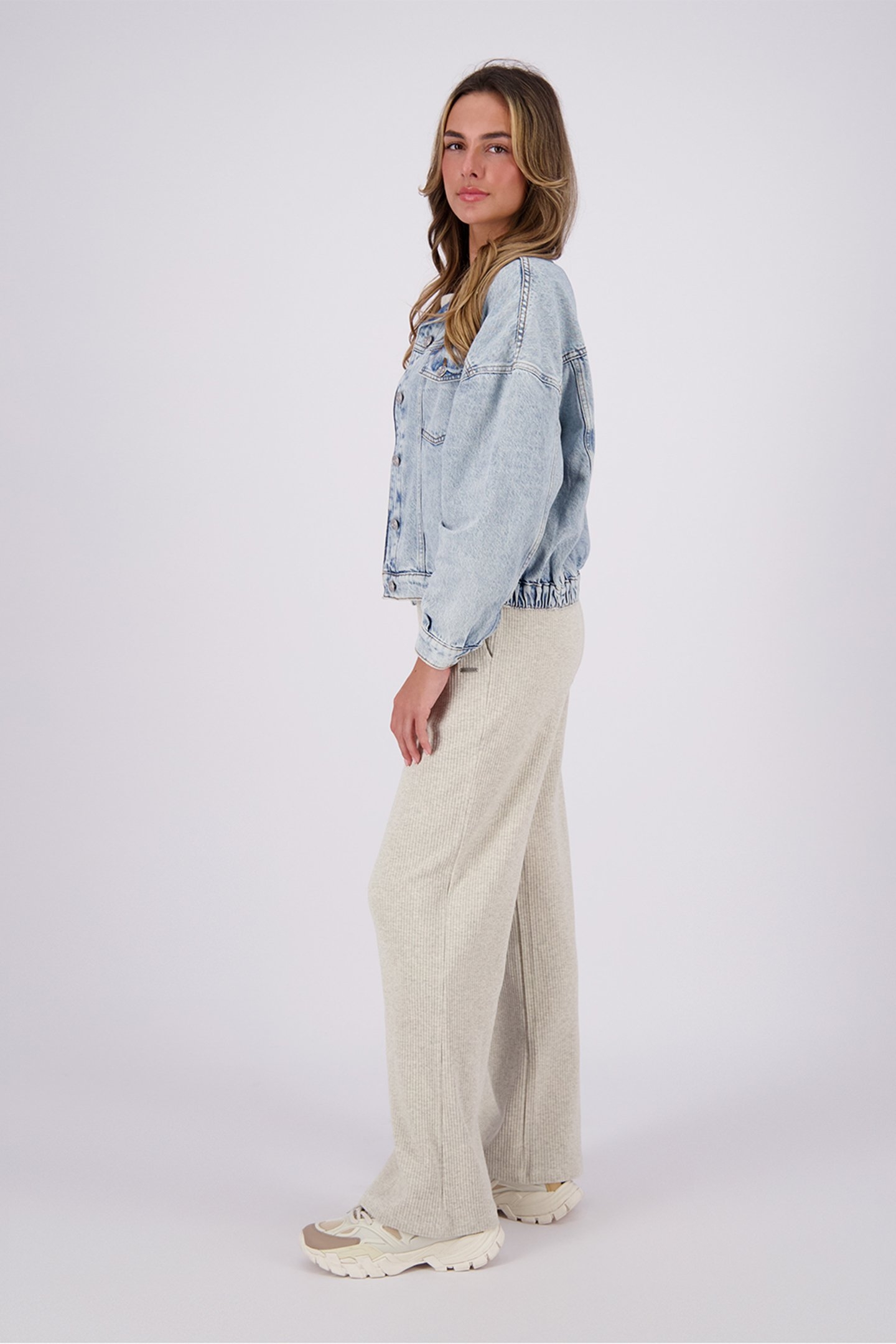 VERONICA DENIM JACKET LIGHT BLUE STONE 6