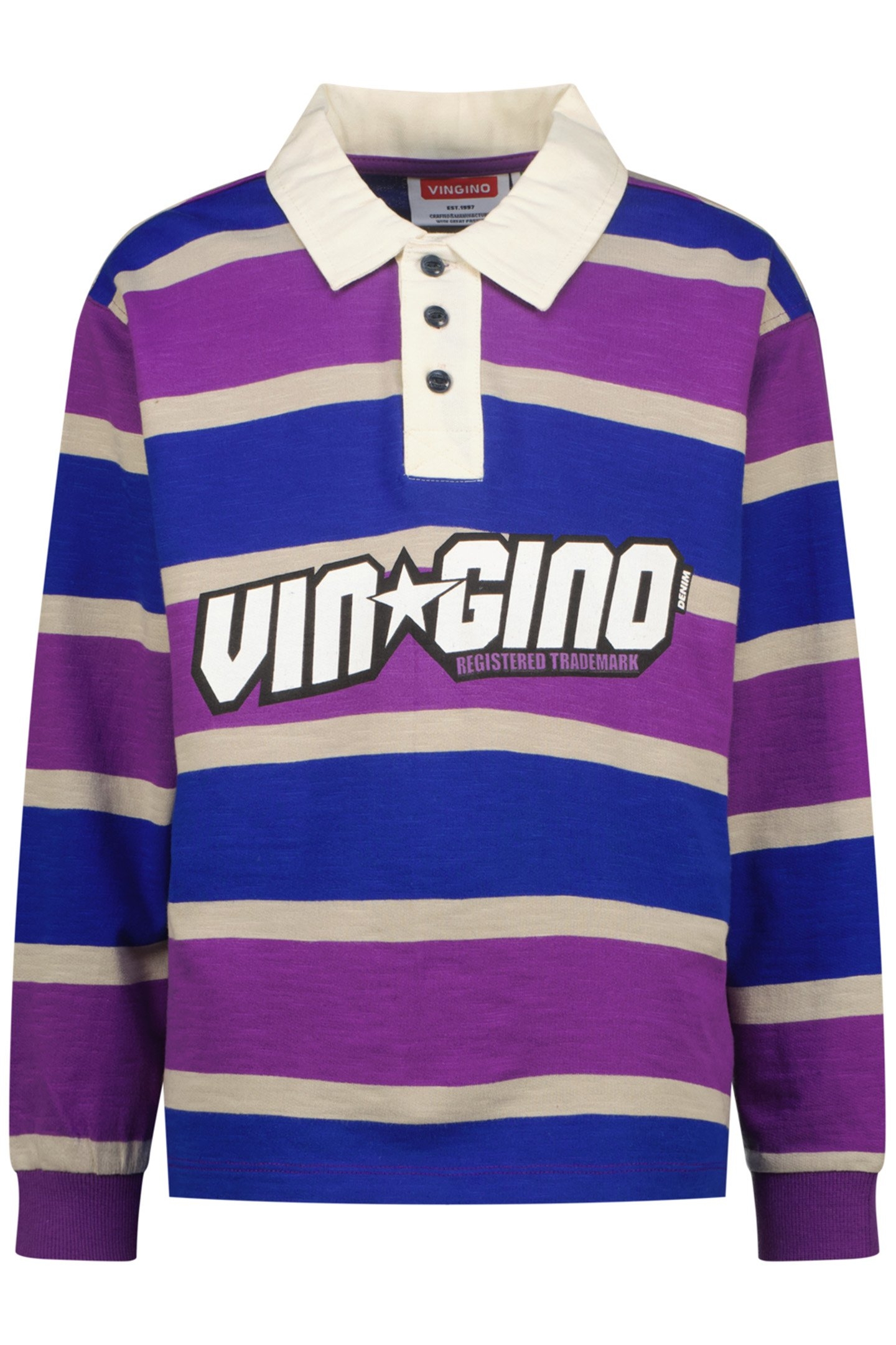 BOYS NAYO POLO PANSY PURPLE 1