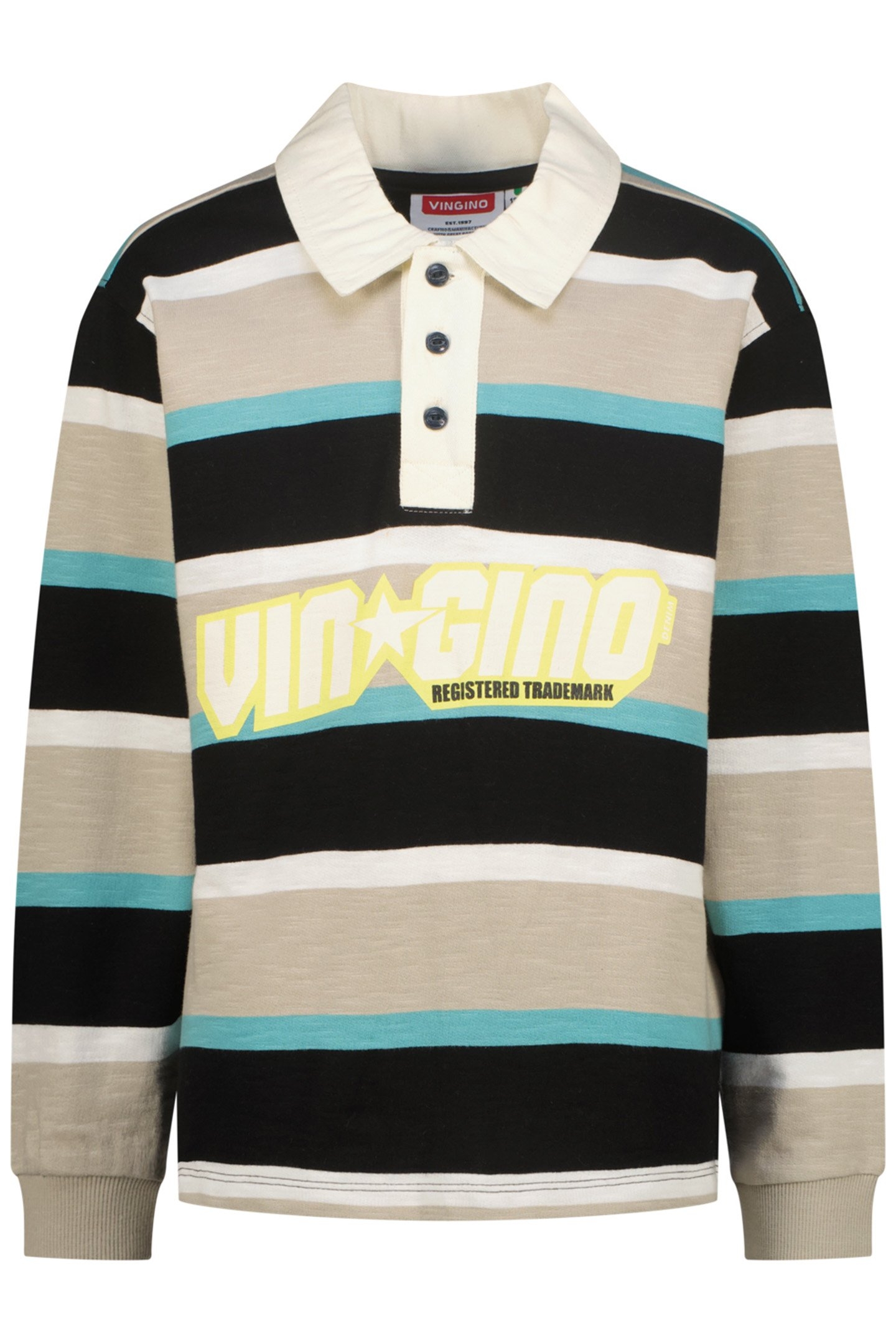 BOYS NAYO POLO DEEP BLACK 1