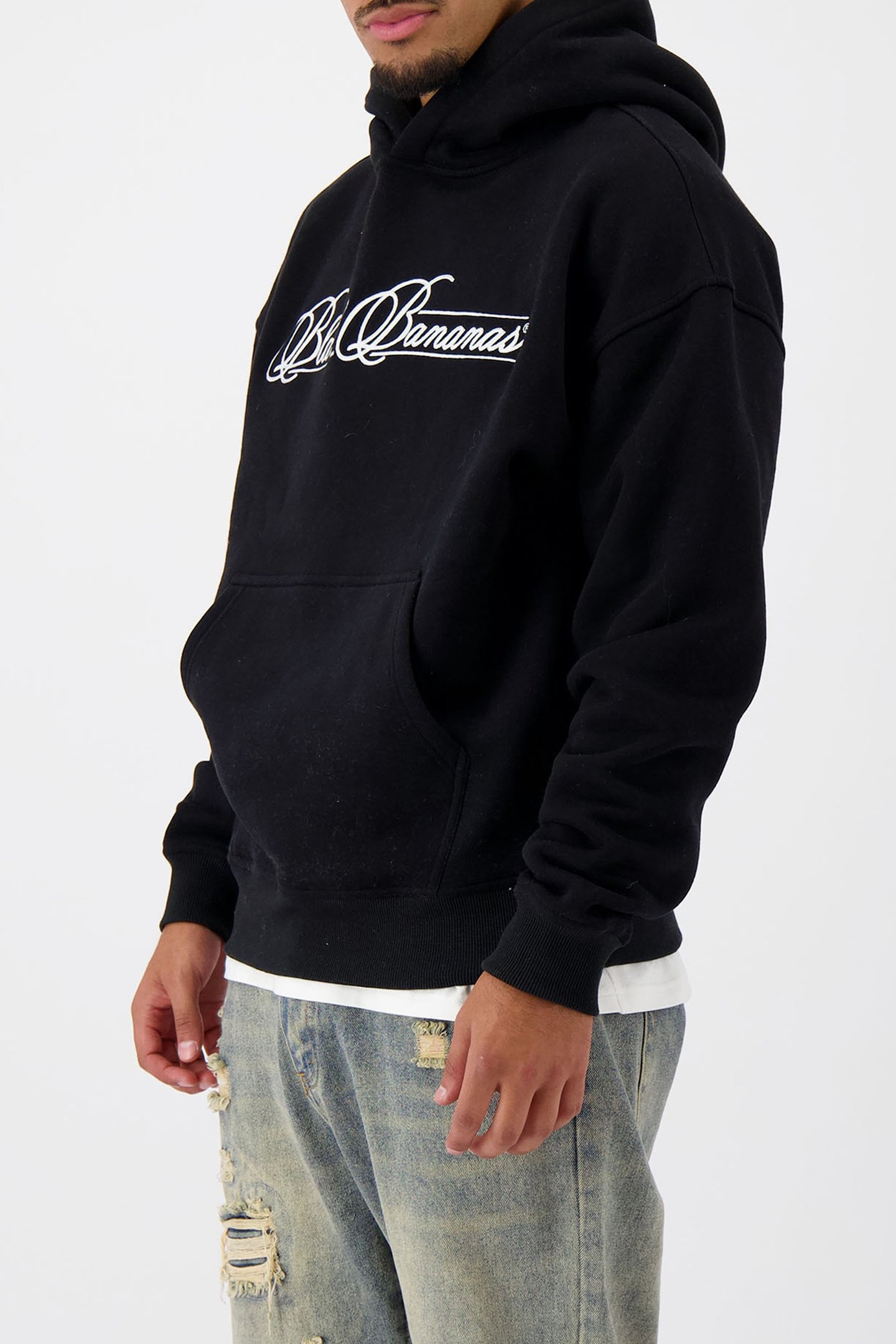 CALLIGRAPHY HOODIE BLACK 5