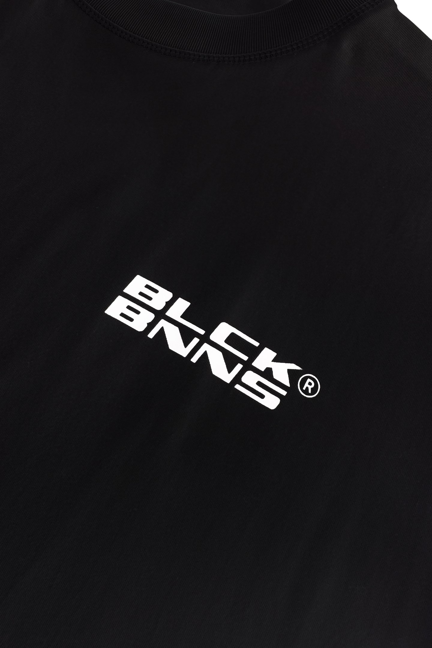 INITIAL T-SHIRT BLACK 6