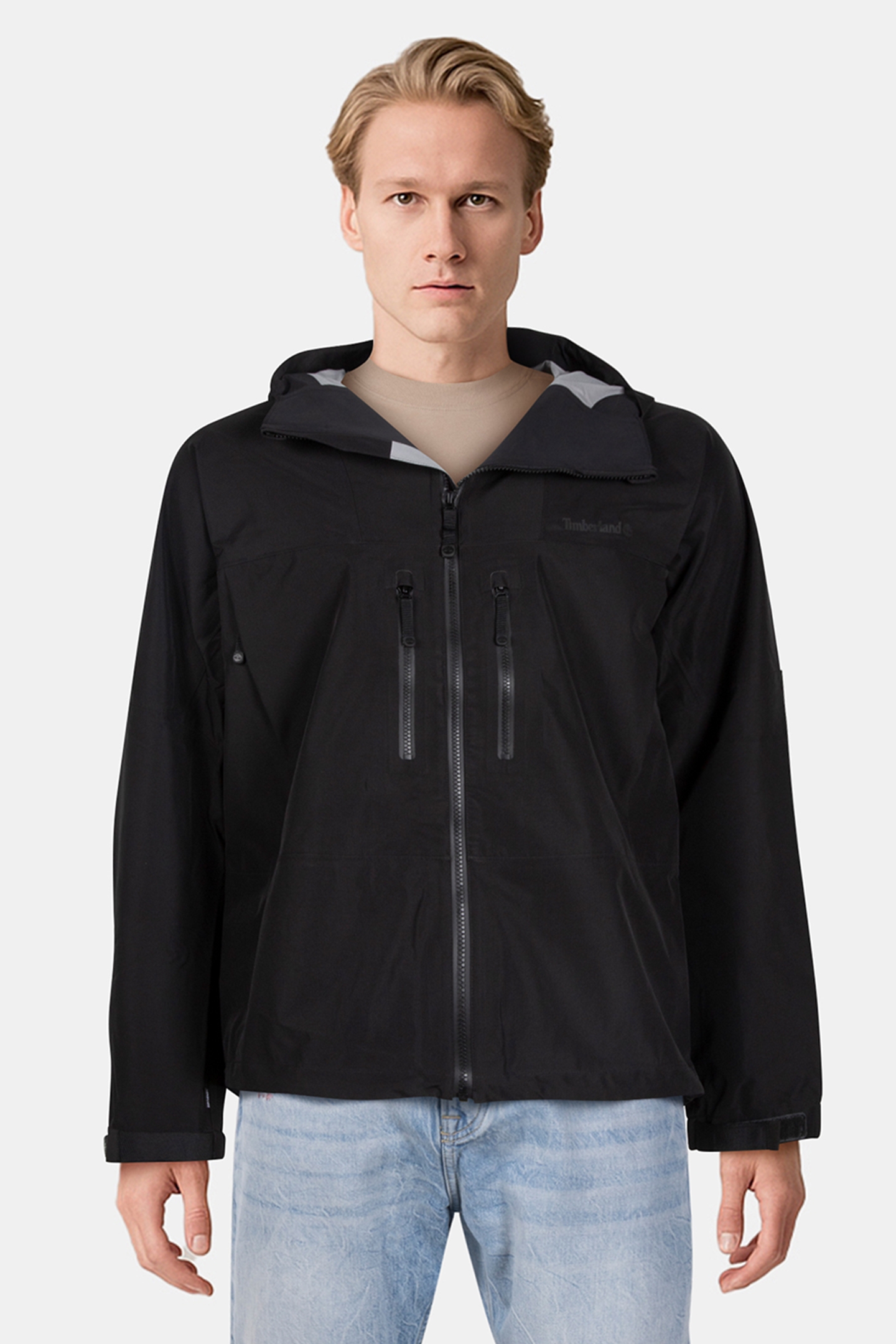 CAPS RIDGE MOBI FLEX TECH 3L WATERPROOF JACKET BLACK/BLACK 2