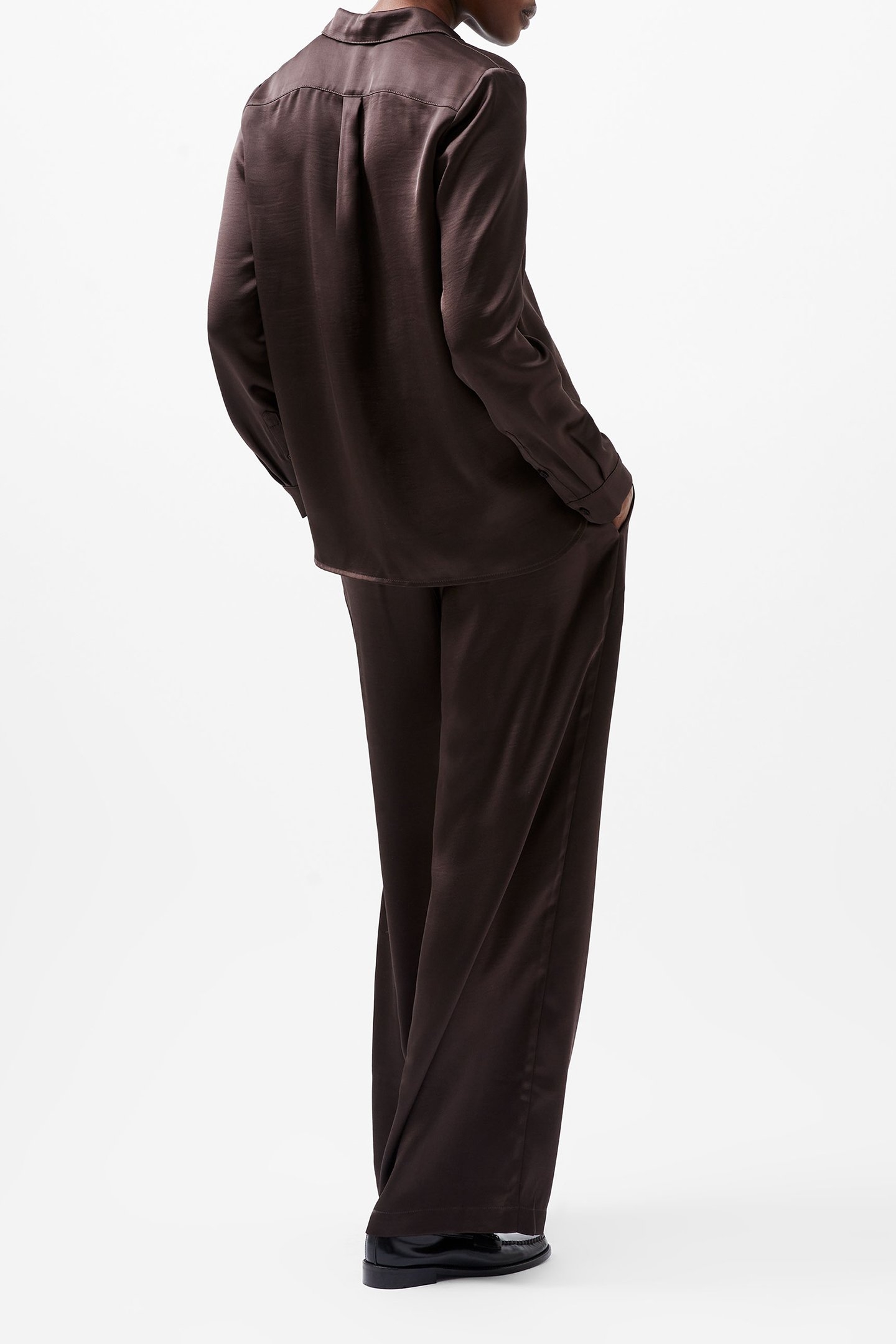 SATIN SHIRT CHOCOLATE GANACHE 3