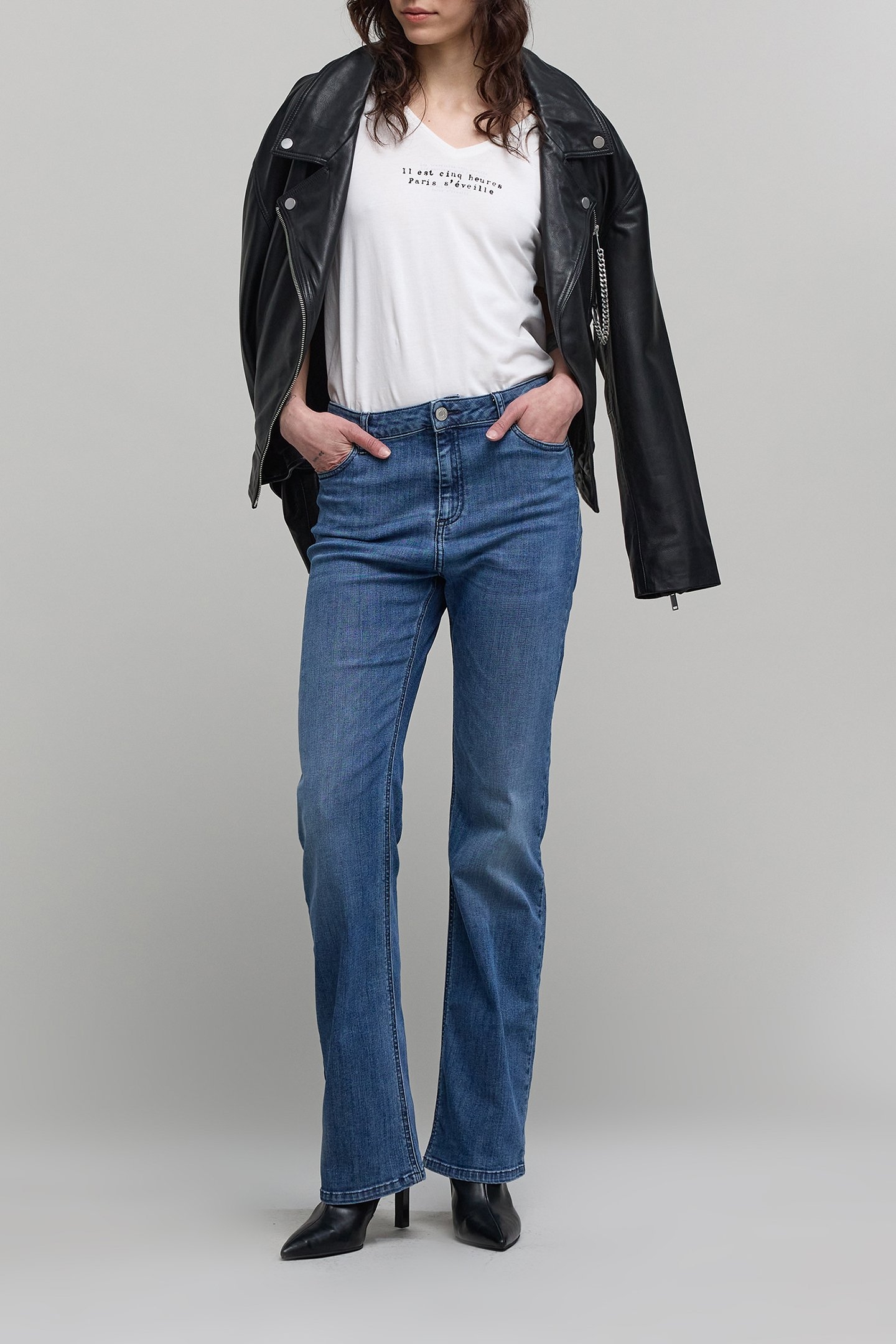 WHITE ORGANIC COTTON TEE-SHIRT OFF-WHITE 4