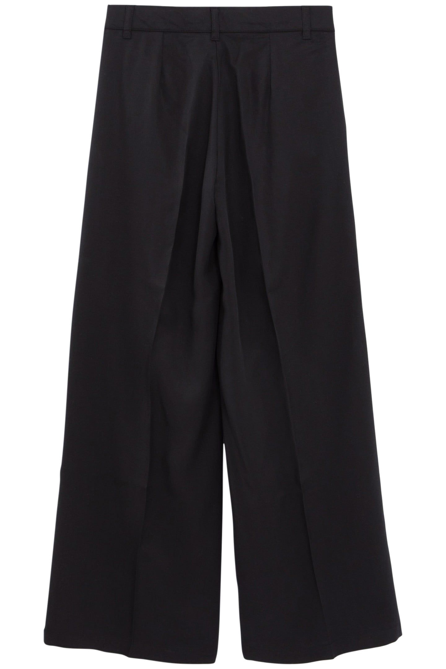 GIRLS’ BLACK LYOCELL® WIDE TROUSERS WITH DARTS 2