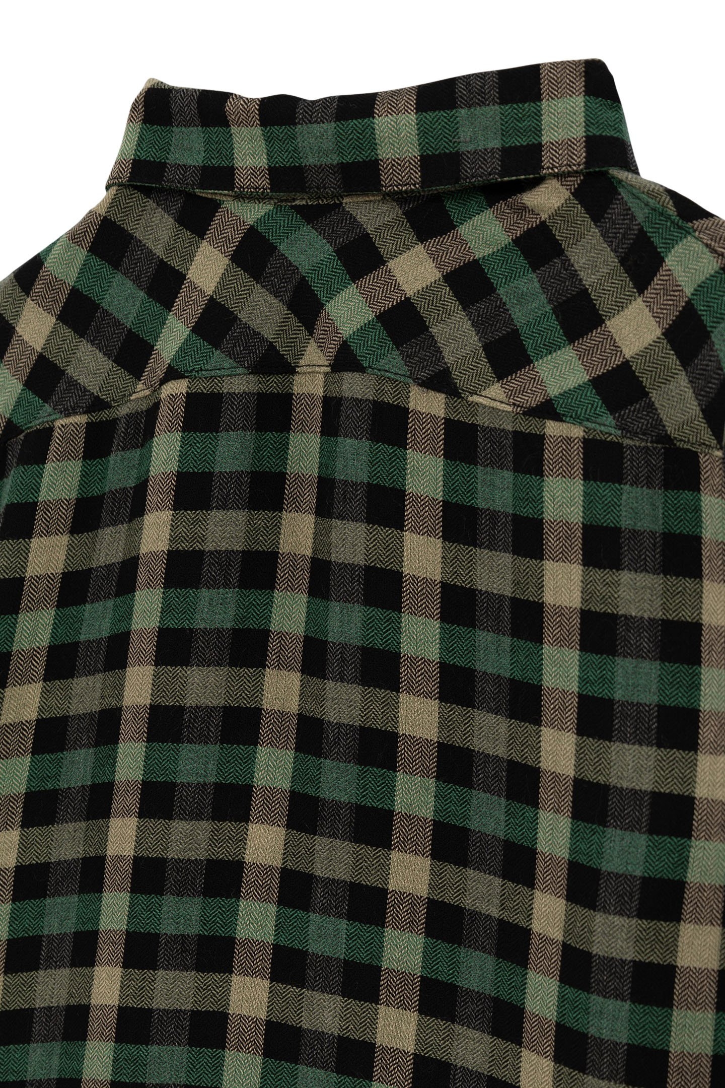 BOY'S KHAKI PLAID SHIRT 4