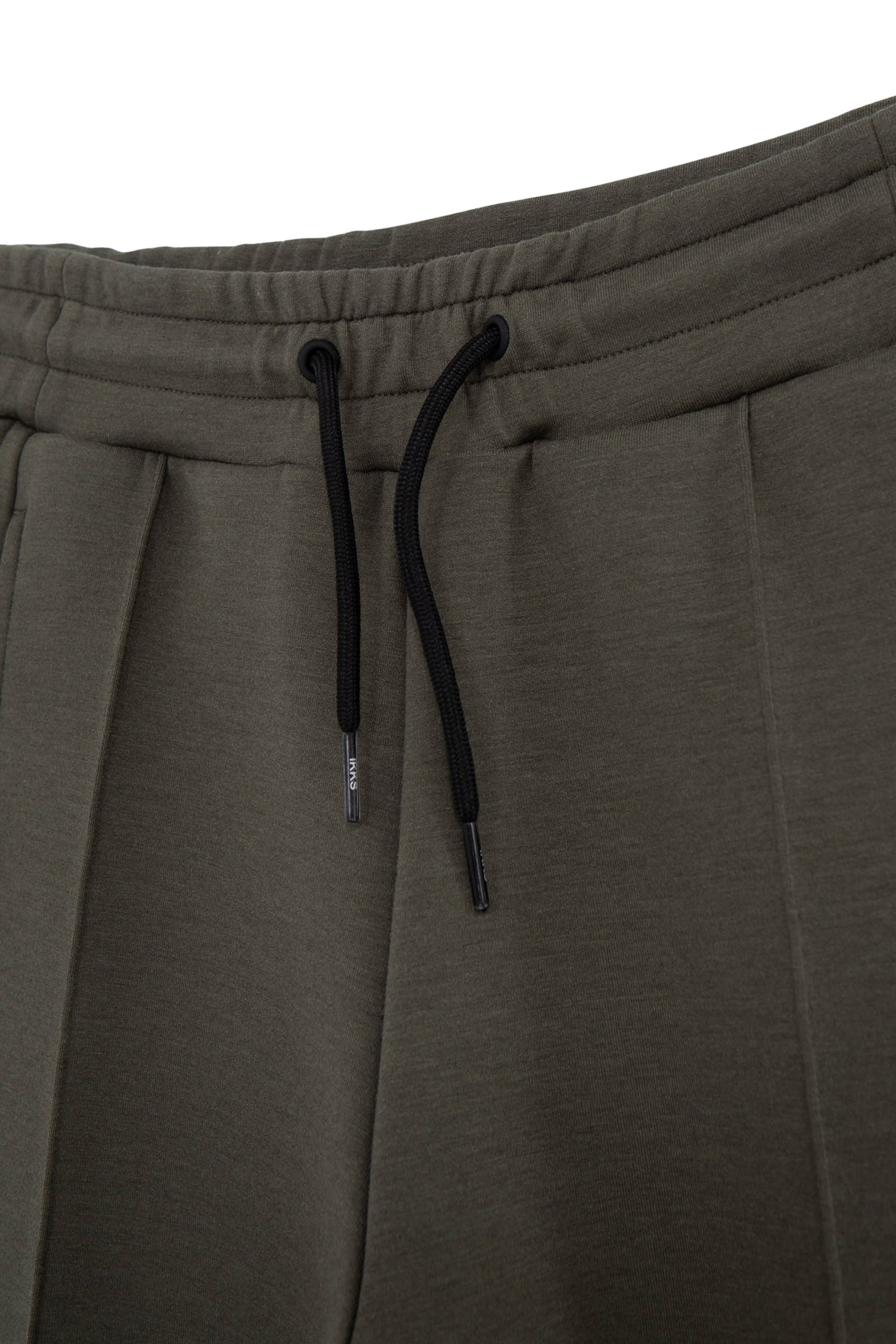 BOY'S KHAKI JOGGING SUIT WITH MARKED PLEATS 3