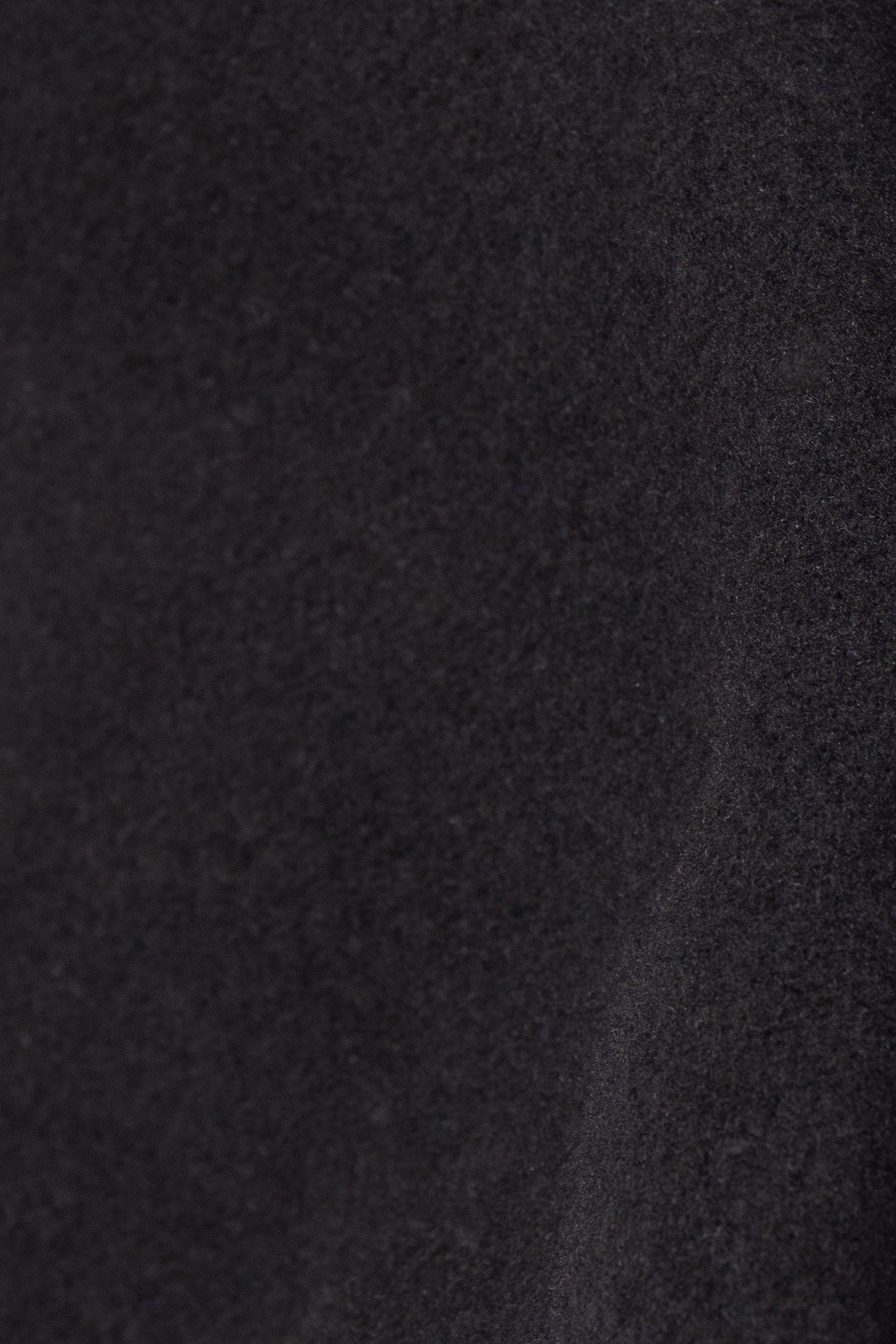 GIRLS' BLACK DOUBLE-ZIP WOOL SHORTS 7