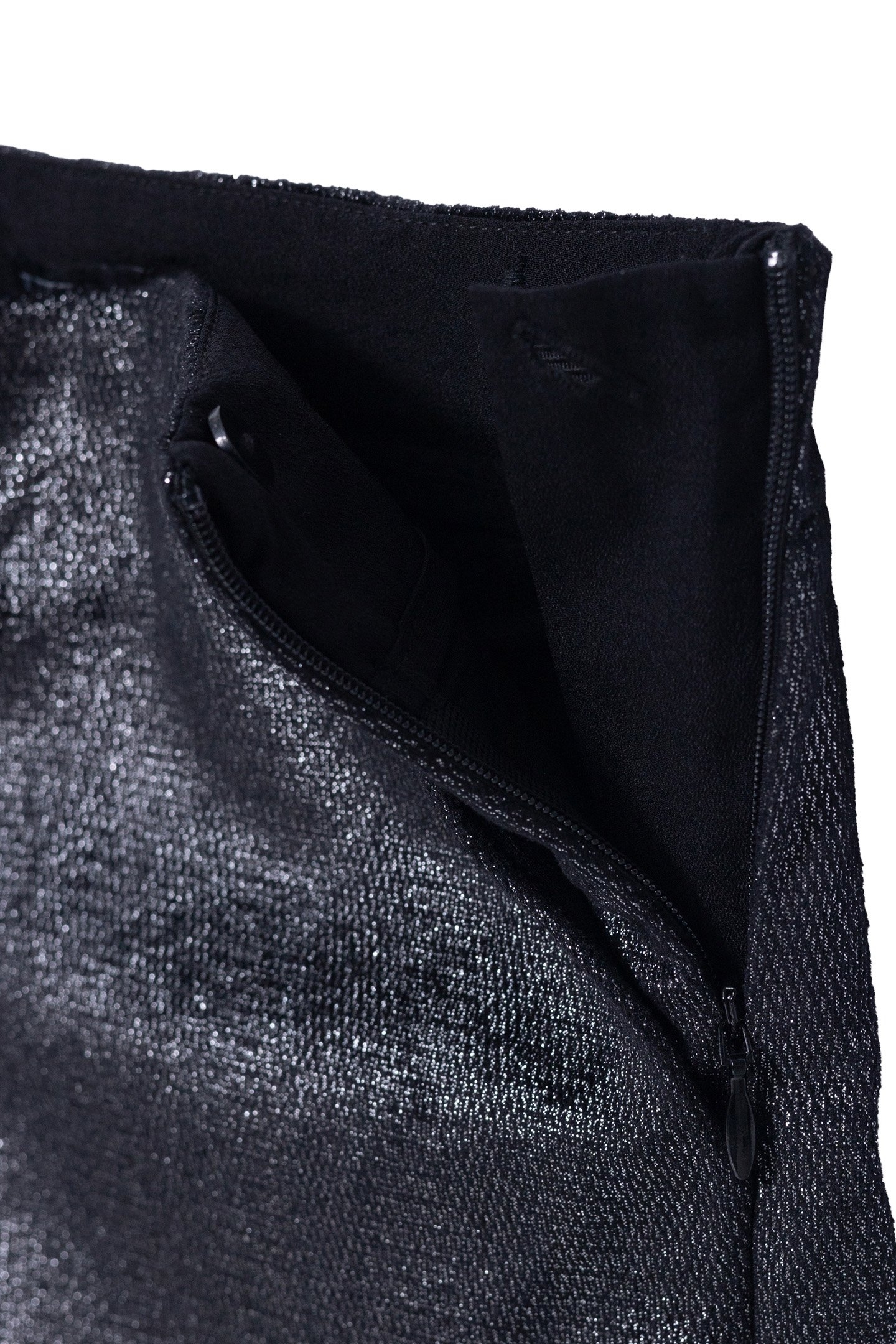 BLACK IRIDESCENT SHORTS 3