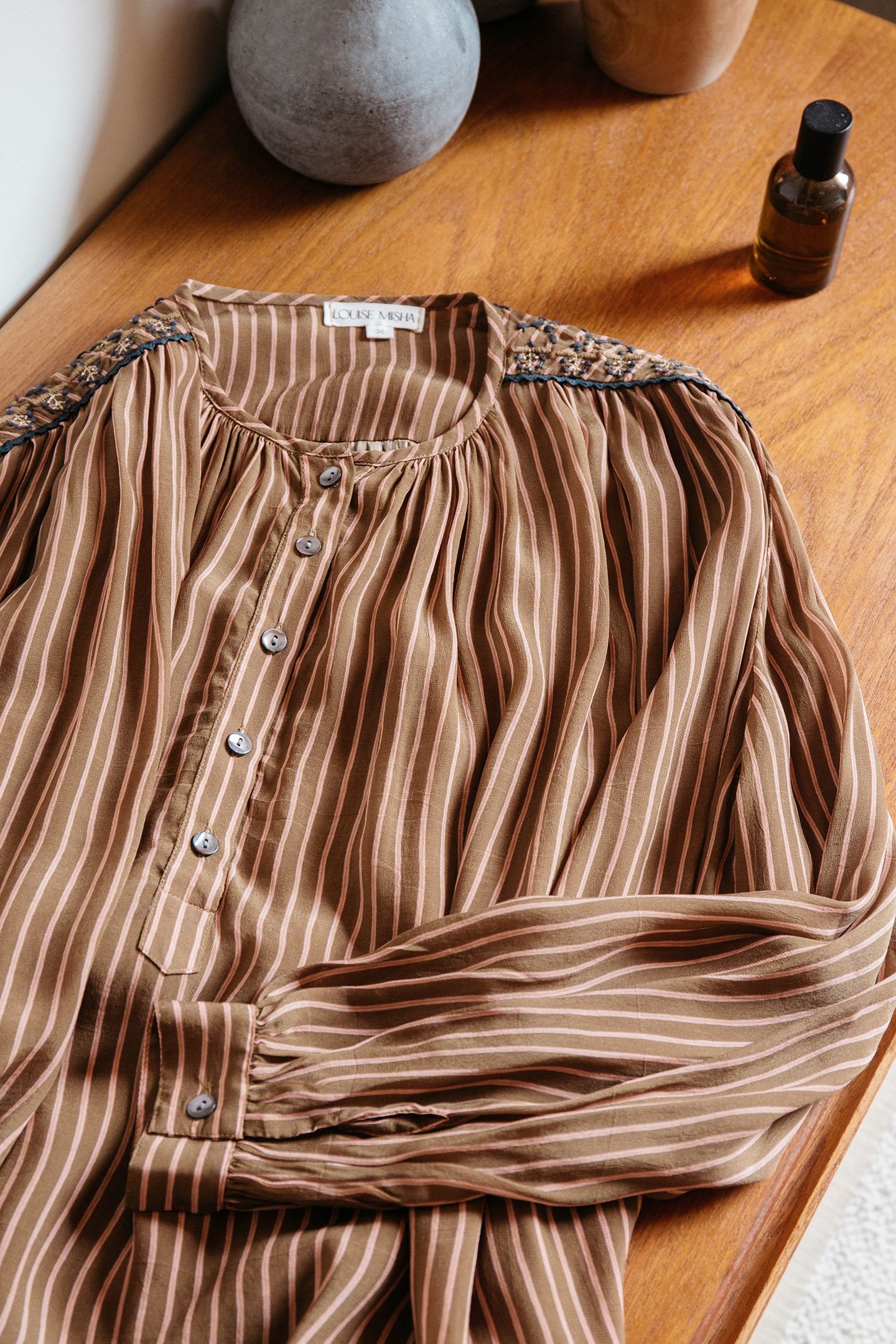 BLOUSE JULIAN CINNAMON 6