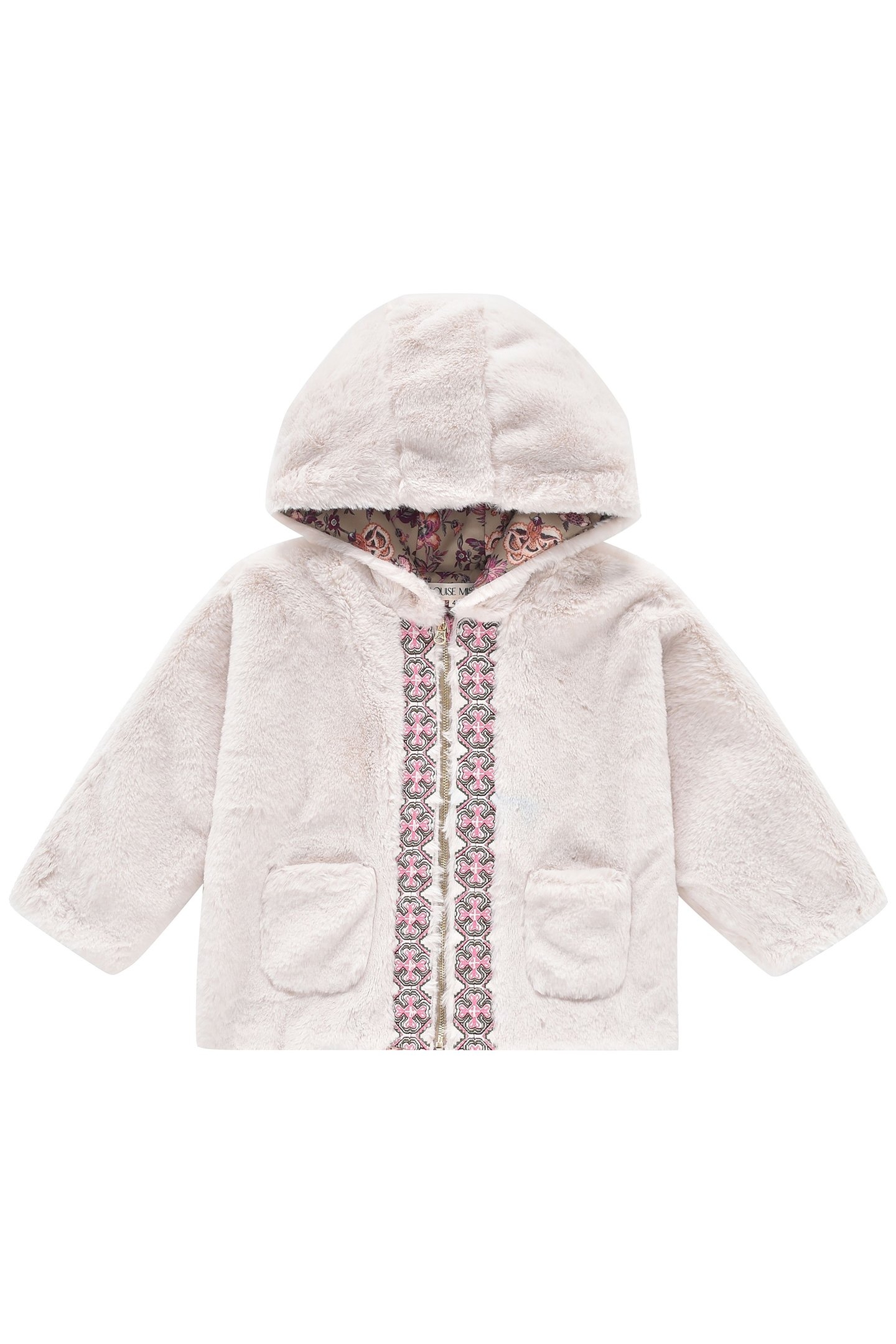 REVERSIBLE COAT FELVET KHAKI TROPICAL LOON 1