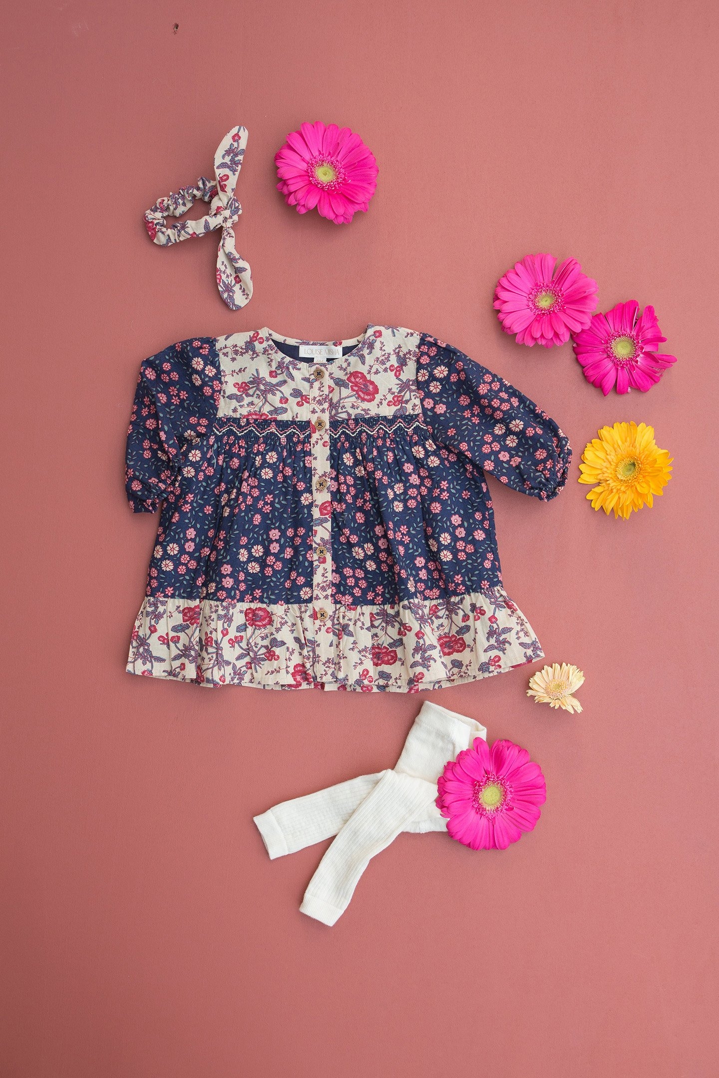 DRESS MASSILIA MIDSTARGAR-CREAM POP 5