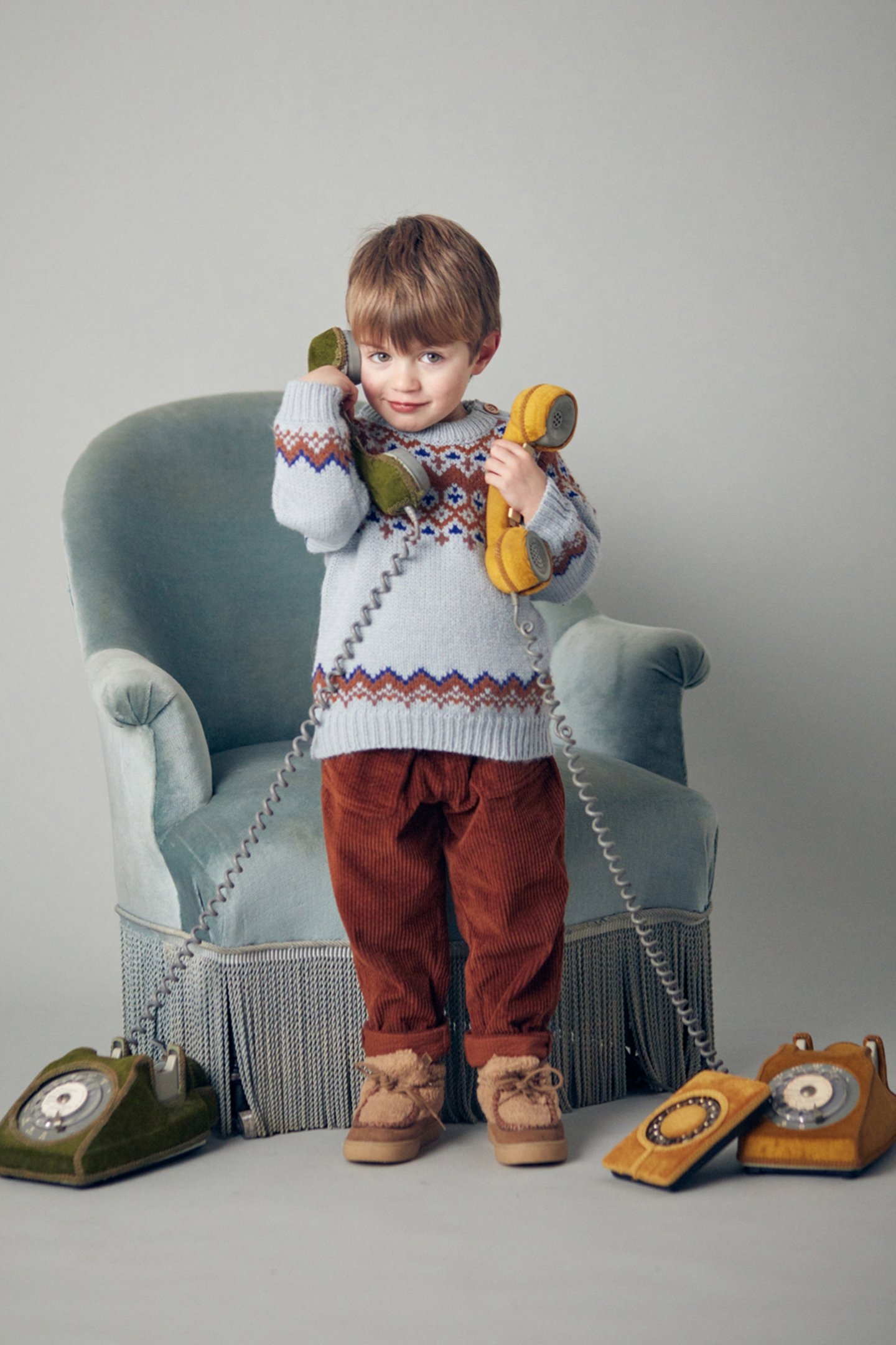 JUMPER LOUNIS HEATHER GREY 1