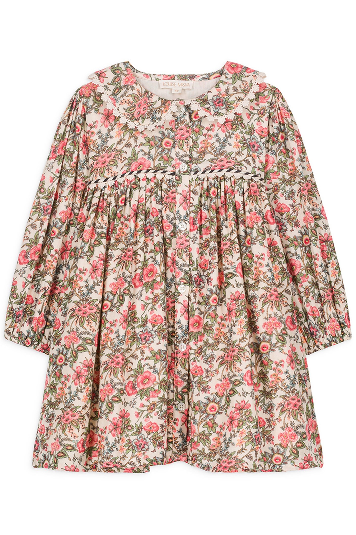 DRESS MARLOTTA IVORY ENCH FIELDS 2