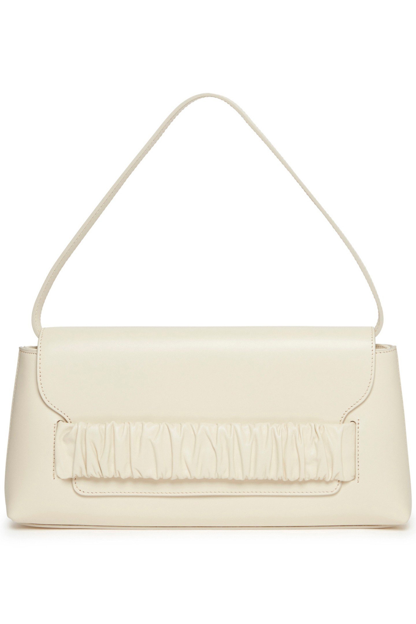 CHOUCHOU SHOULDER BAG LEATHER WHITE 1