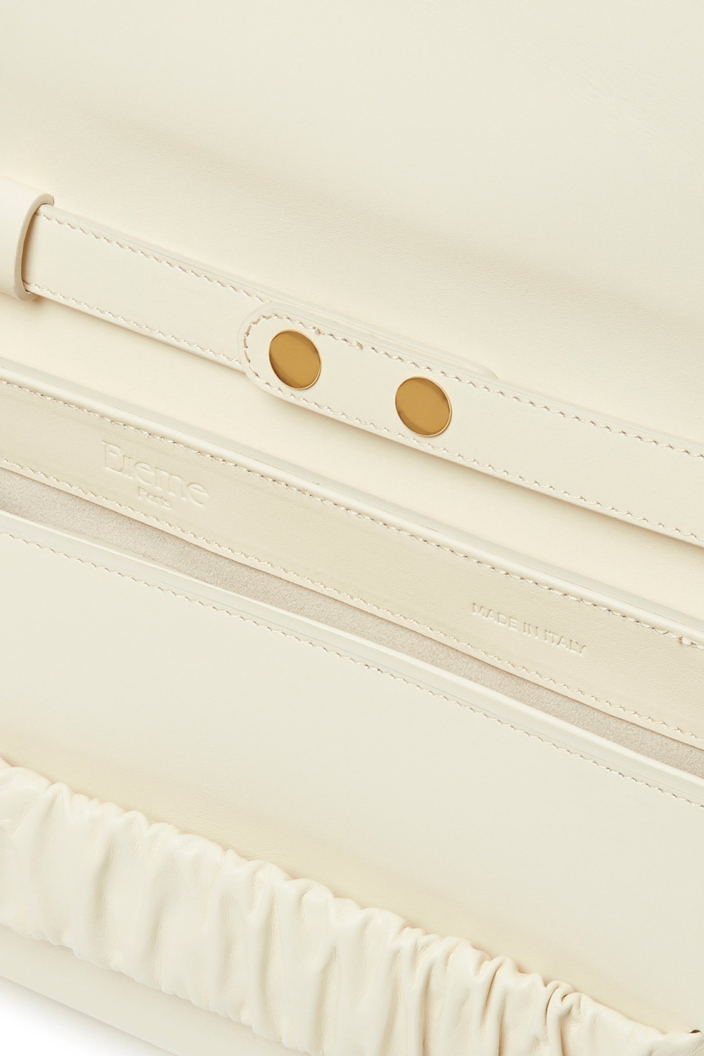 CHOUCHOU SHOULDER BAG LEATHER WHITE 4