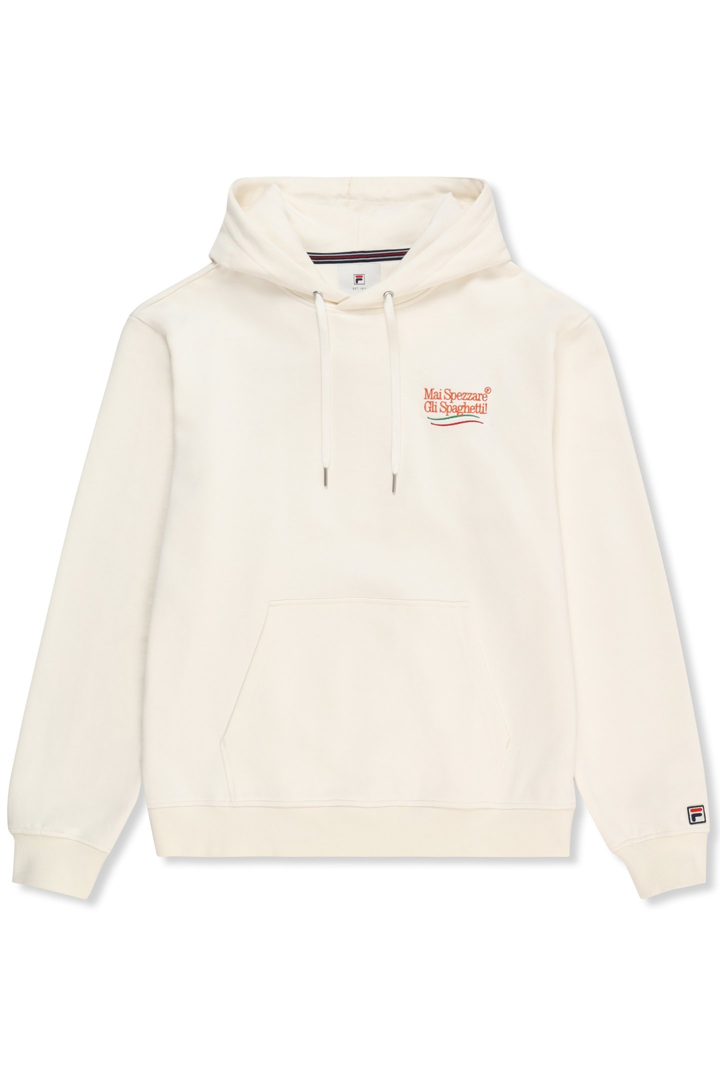 NAVIGLI PASTA RELAXED GRAPHIC HOODIE EGRET 4