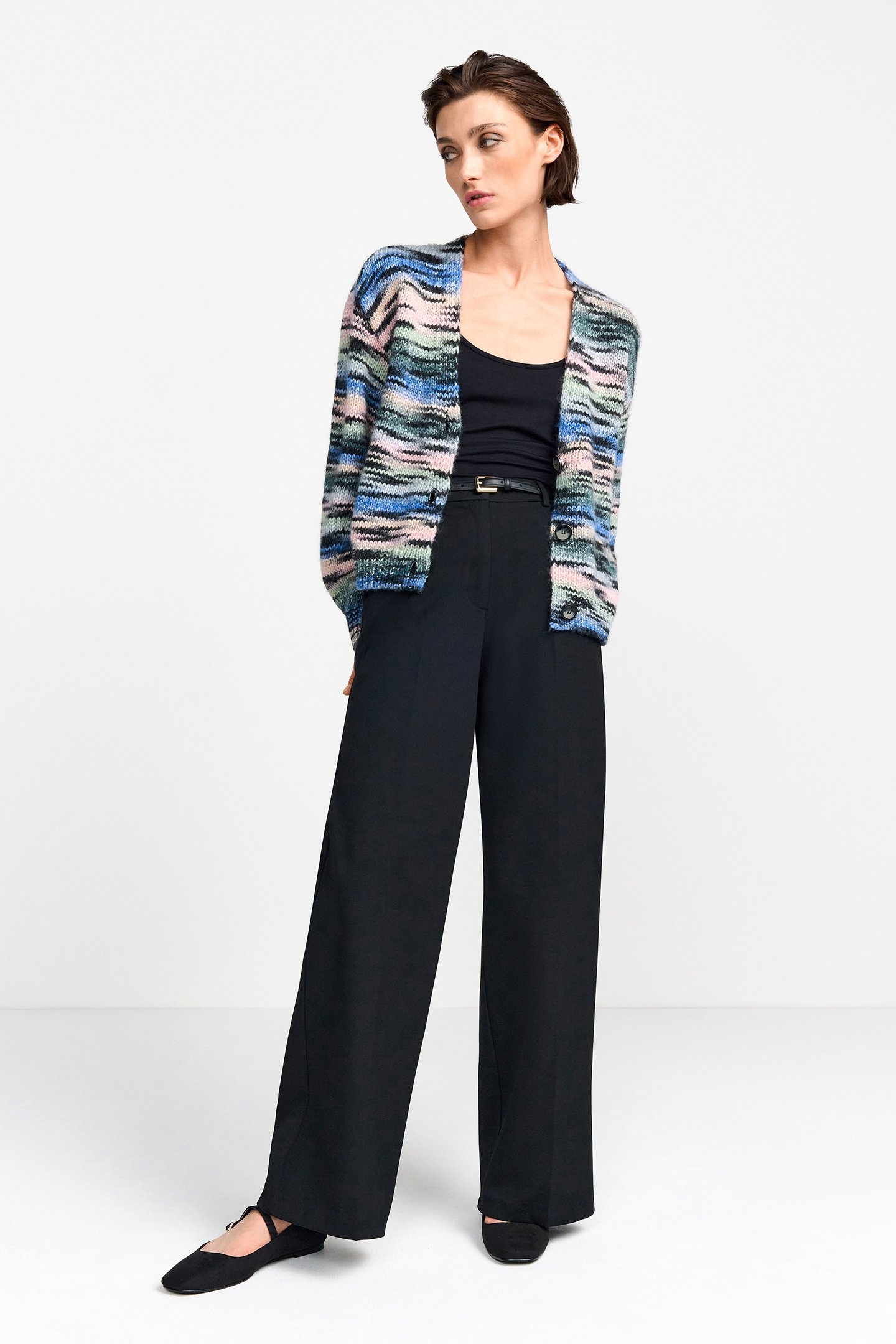 SPACE DYE CARDIGAN ORIGINAL 1