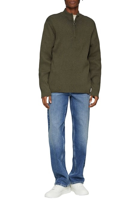 S.OLIVER-QS PULLOVER GREEN 1