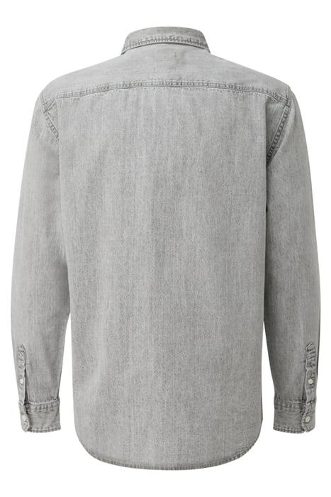 S.OLIVER-QS SHIRT GREY DENIM 4