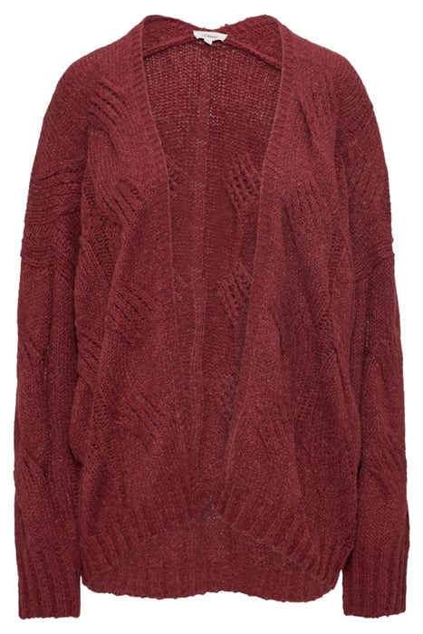 S.OLIVER CARDIGAN BURGUNDY 3