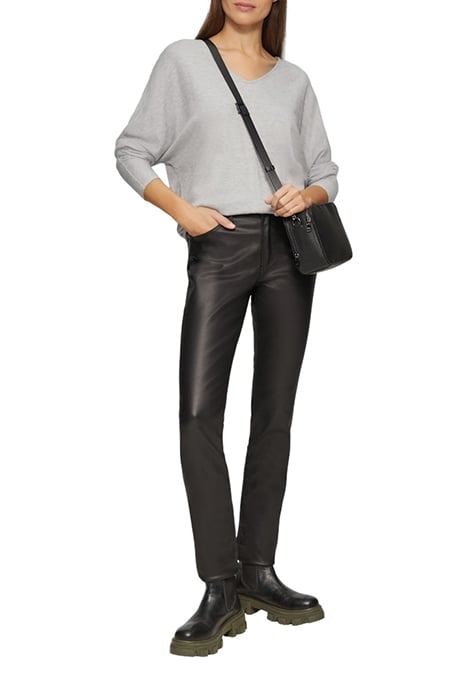 S.OLIVER T-SHIRTS GREY/BLACK 4