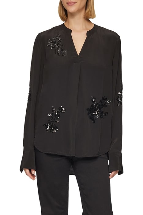 S.OLIVER BLOUSE BLACK 1