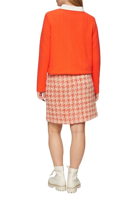 S.OLIVER SWEATSHIRTS ORANGE 2