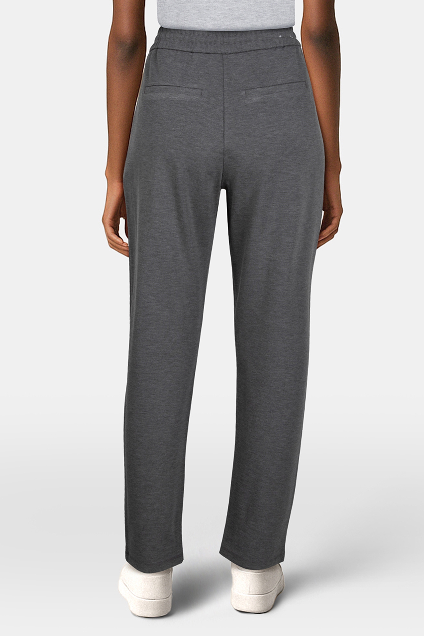 S.OLIVER PANT GREY/BLACK 2