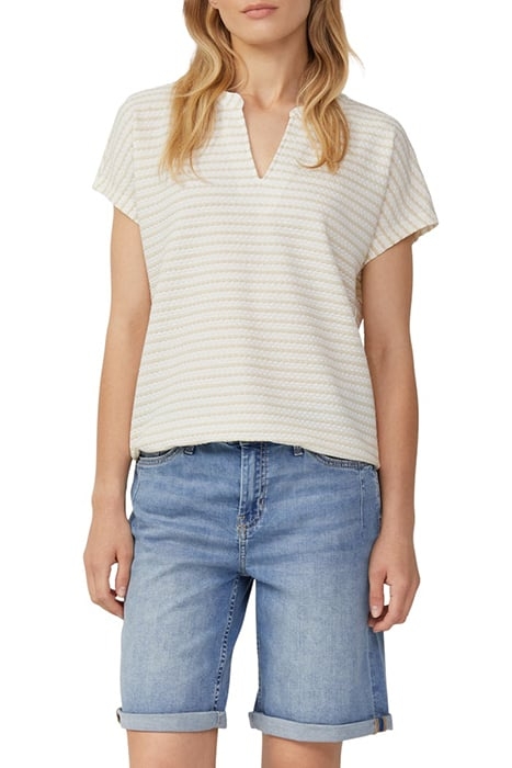 S.OLIVER T-SHIRTS OFF WHITE 1