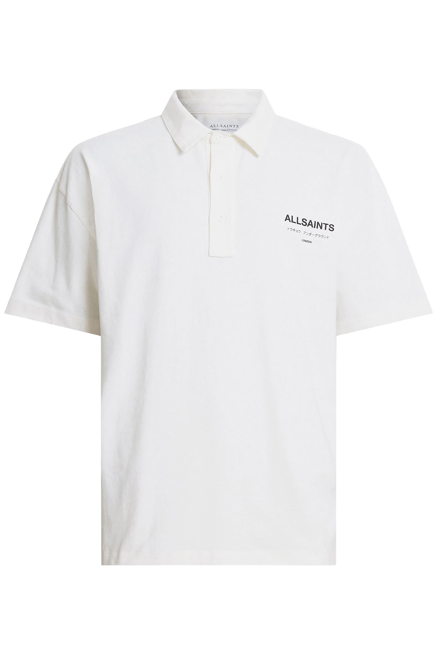 UNDERGROUND SS POLO ASHEN WHITE 5