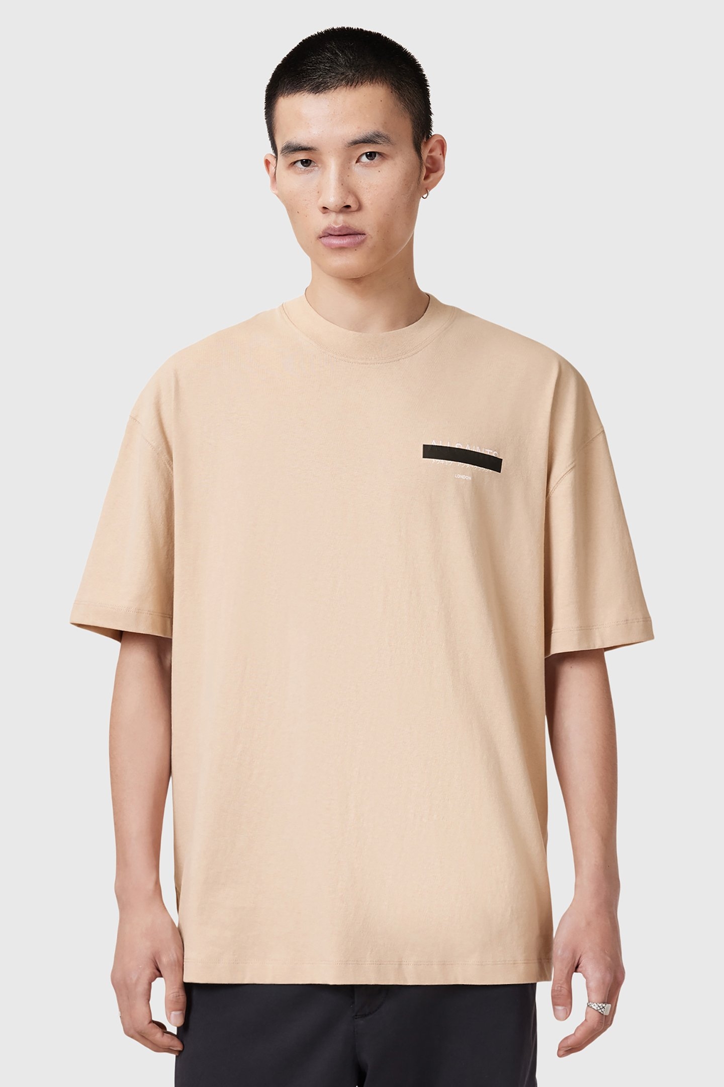 REDACT SS CREW DUSTY LIGHT BROWN 1