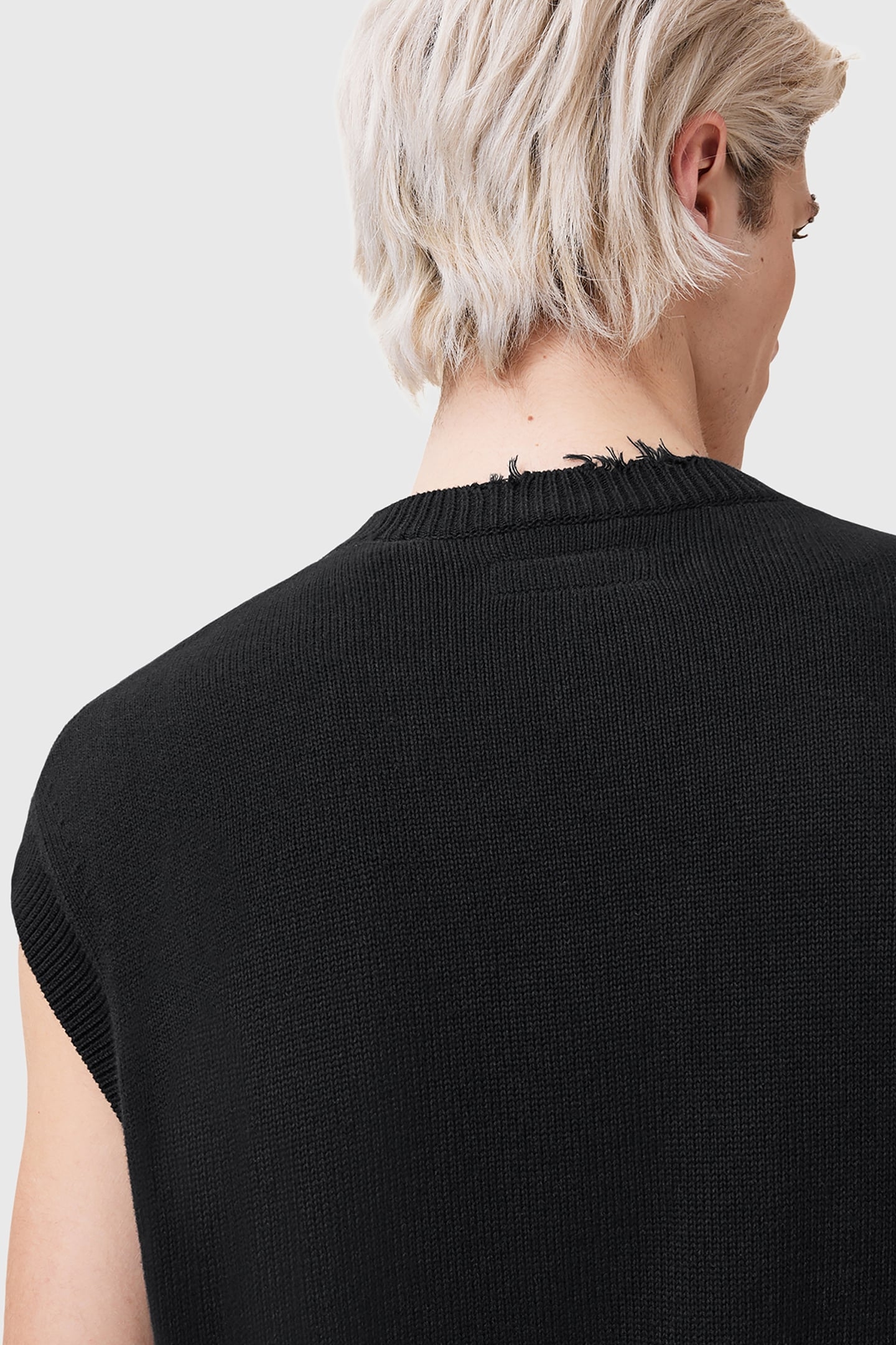 SCRIPTURE TANK BLACK/ECRU WHITE 5