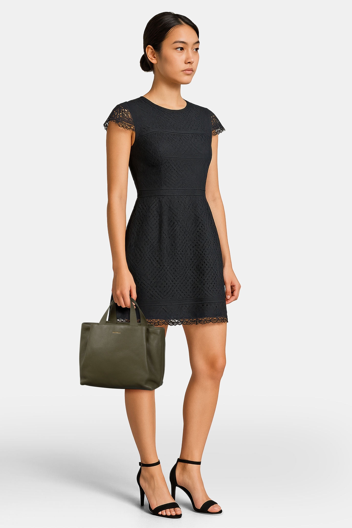 TOTE BAG IN GRAINED LEATHER 1