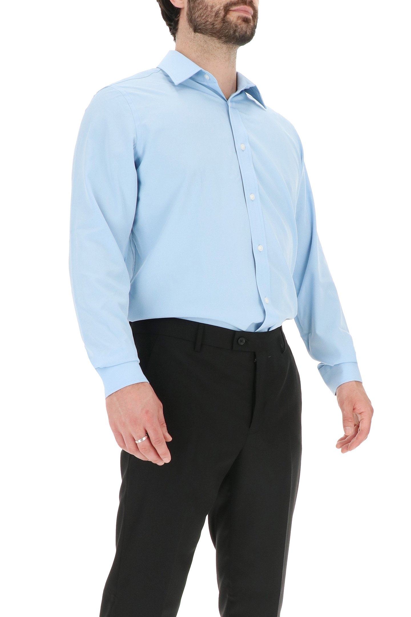 4 WAY STRETCHDRESS SHIRT LIGHT BLUE 3