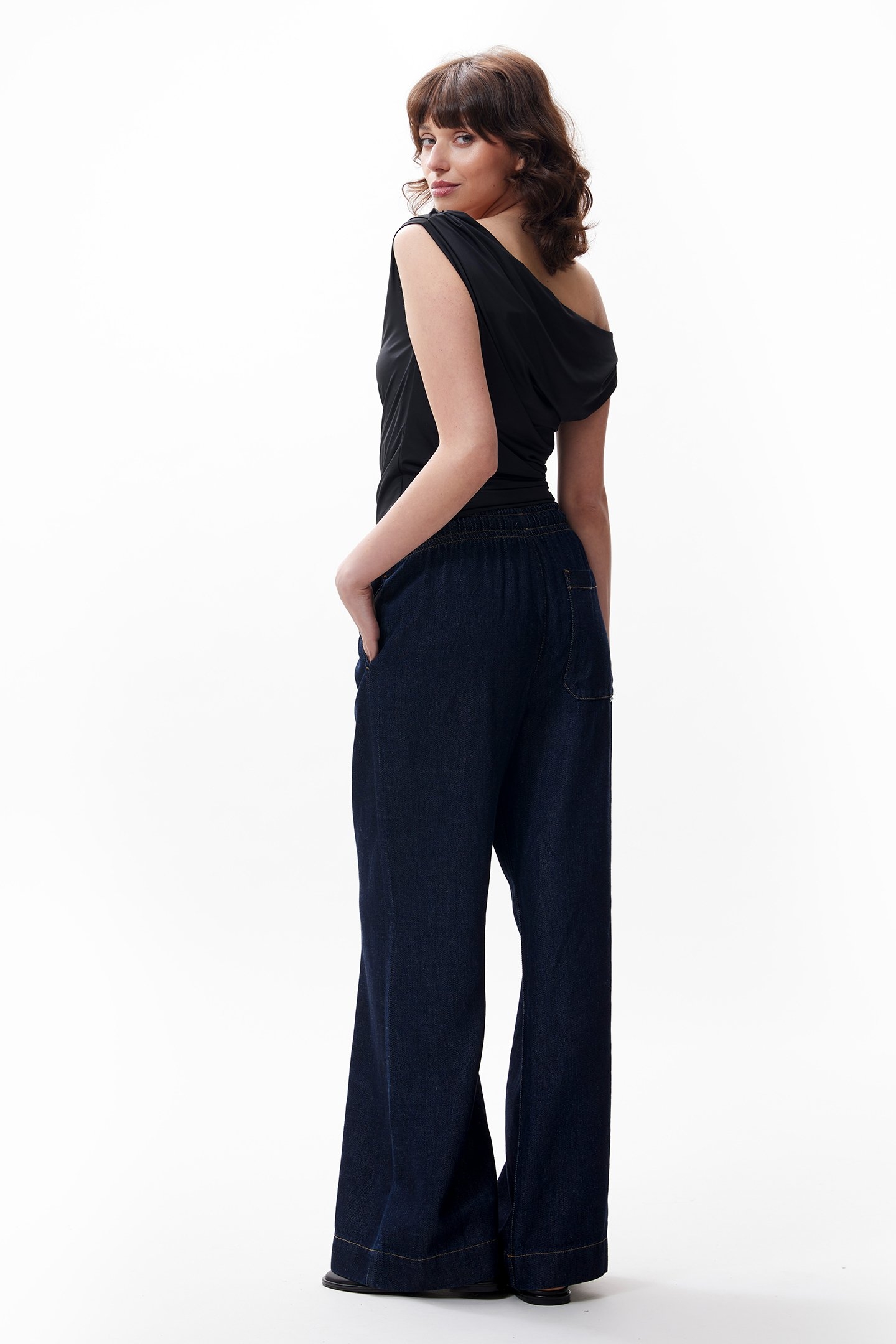 DROPPED SHOULDER SINGLET BLACK 3