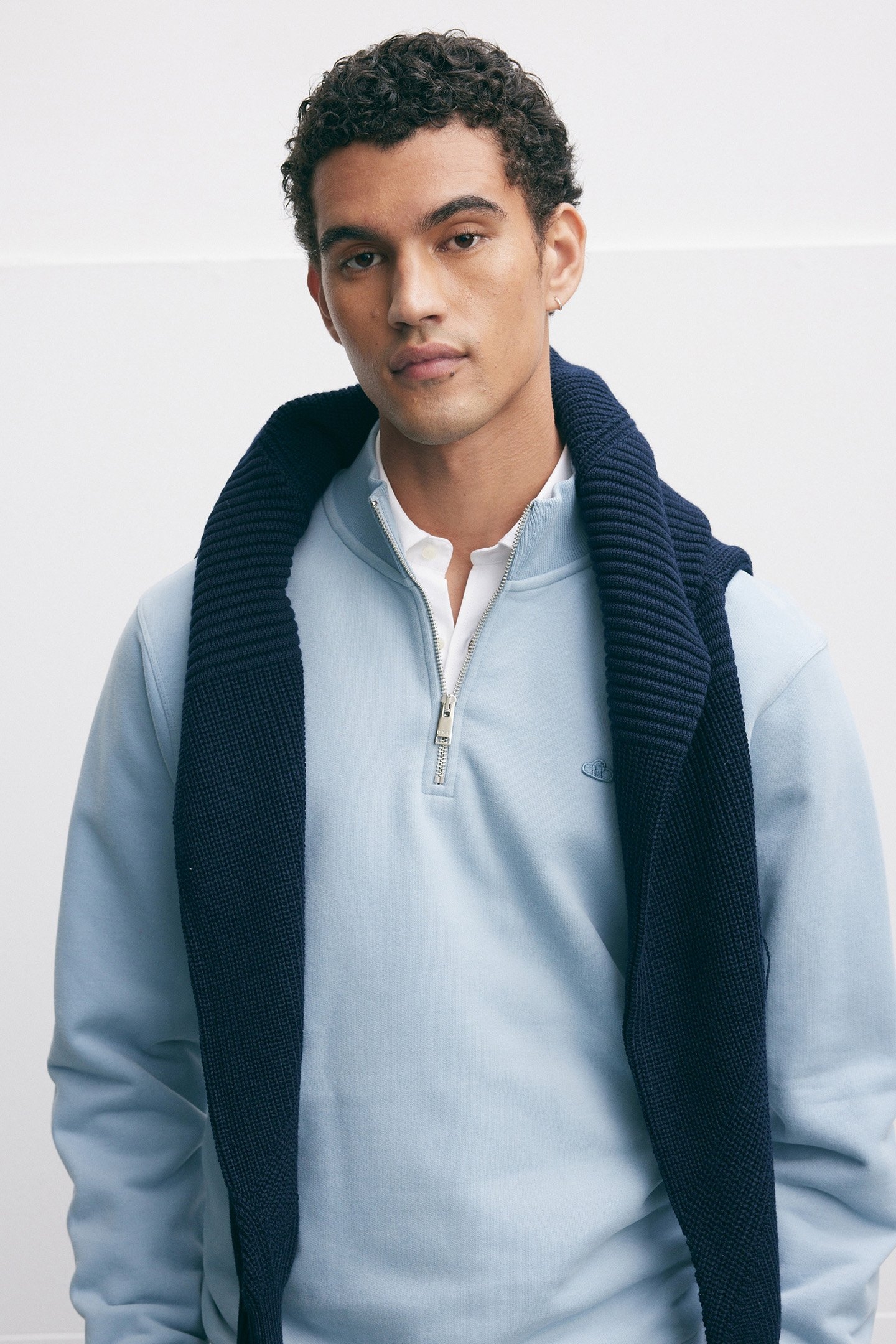 LUCCA SWEATERS MID BLUE 5