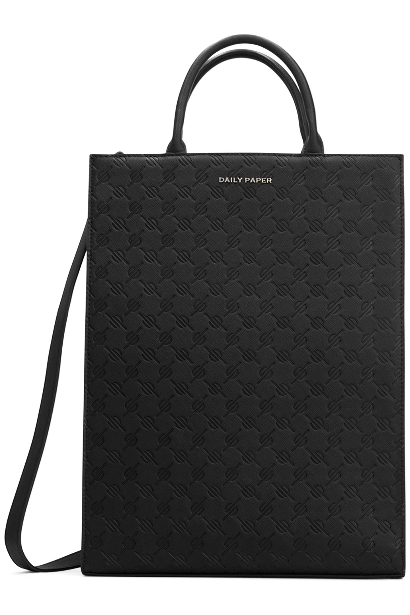 MIKENO MONOGRAM BAG UNISEX BLACK 1