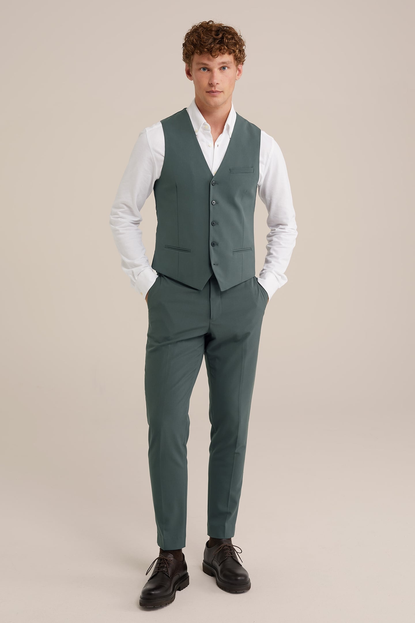 WAISTCOAT MOSS GREEN 3